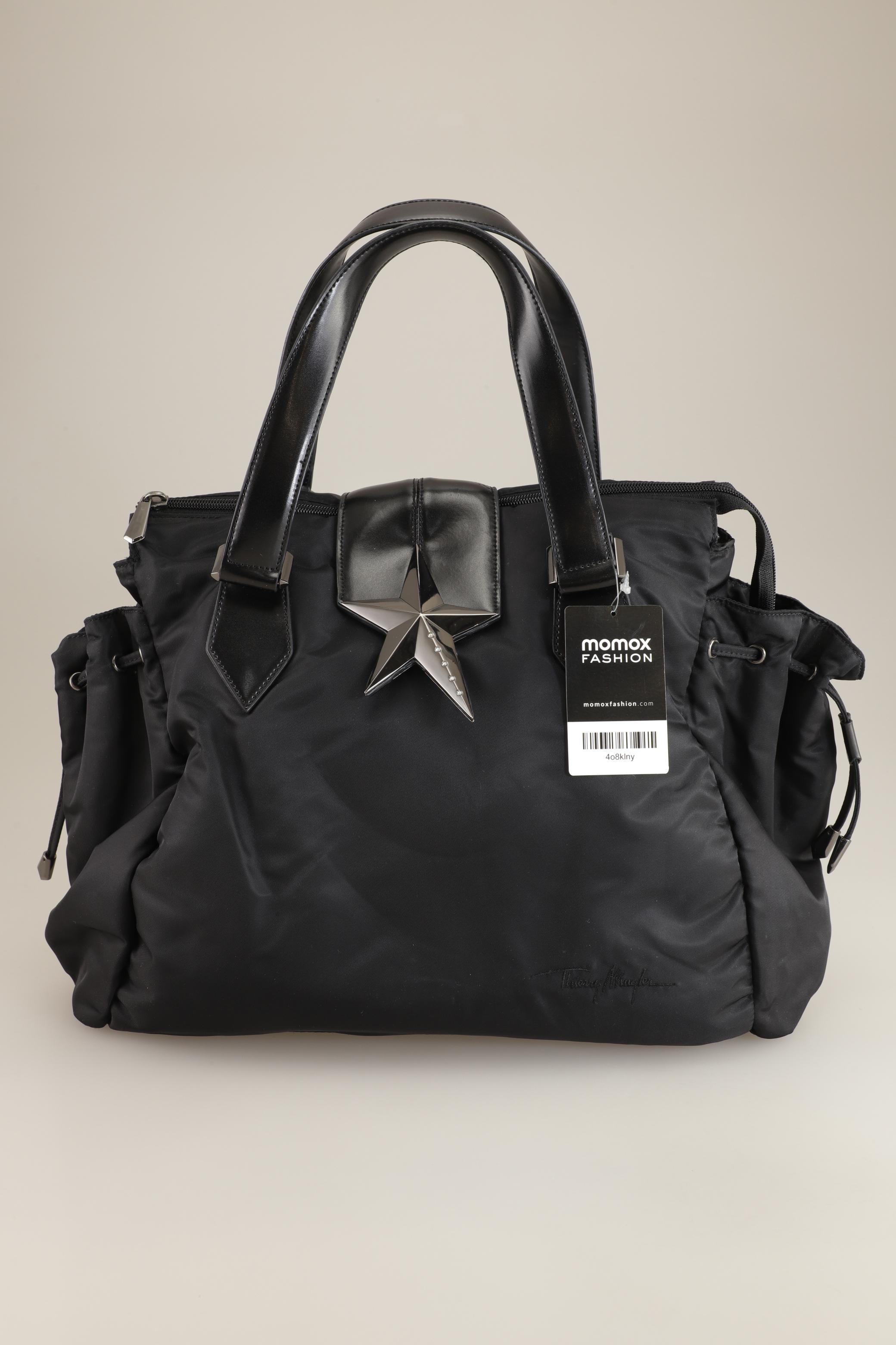 

Thierry Mugler Damen Handtasche, schwarz, Gr.