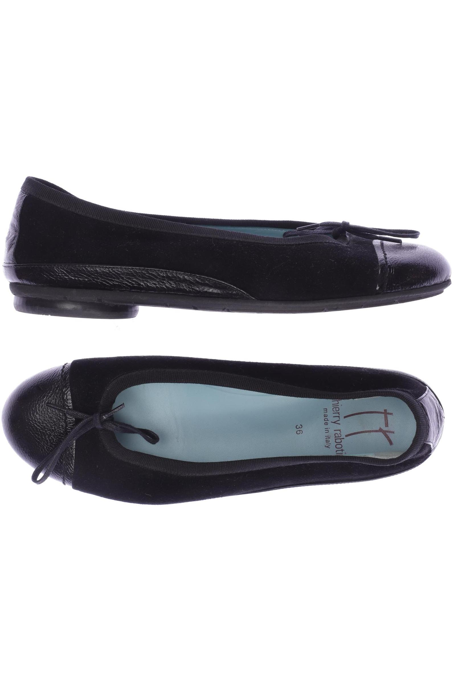 

thierry rabotin Damen Ballerinas, schwarz, Gr. 36