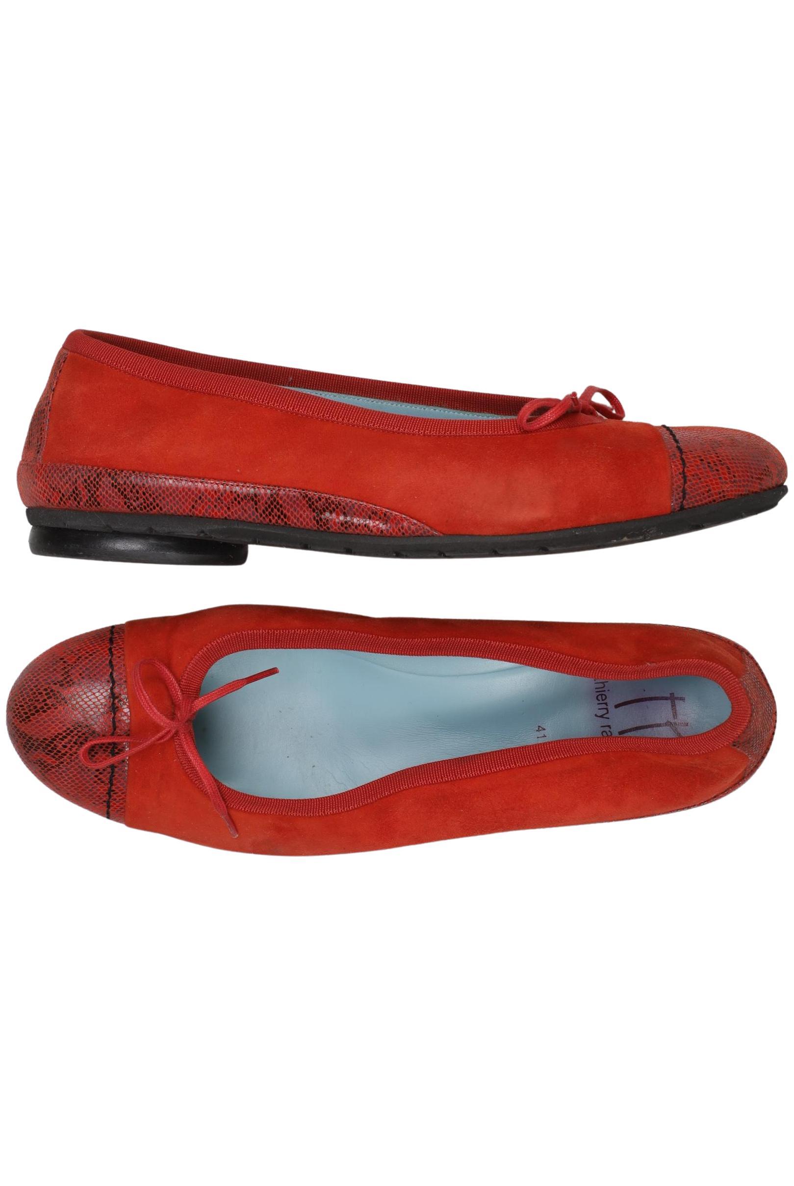 

thierry rabotin Damen Ballerinas, rot, Gr. 41