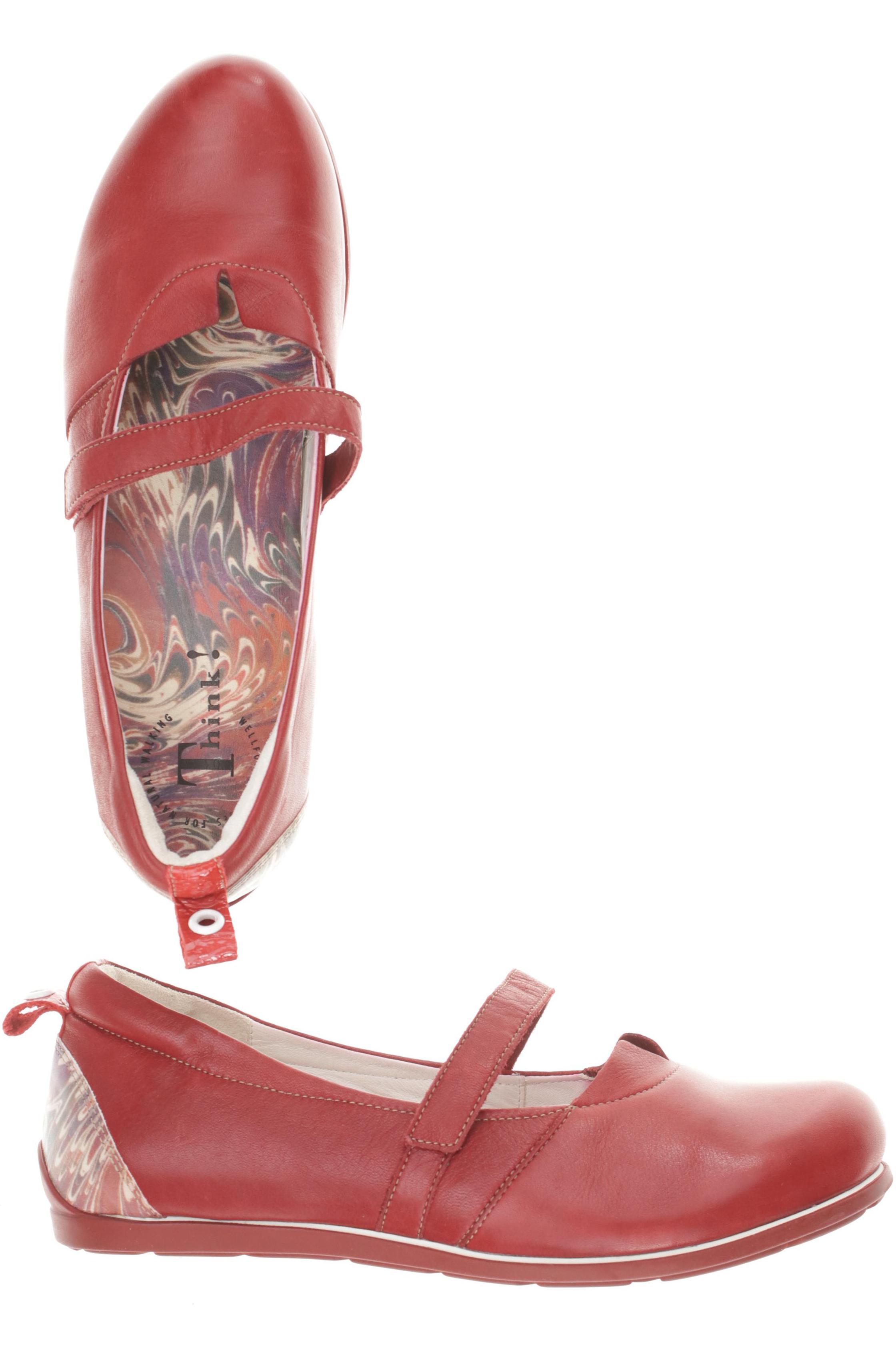 

Think! Damen Ballerinas, rot, Gr. 42.5