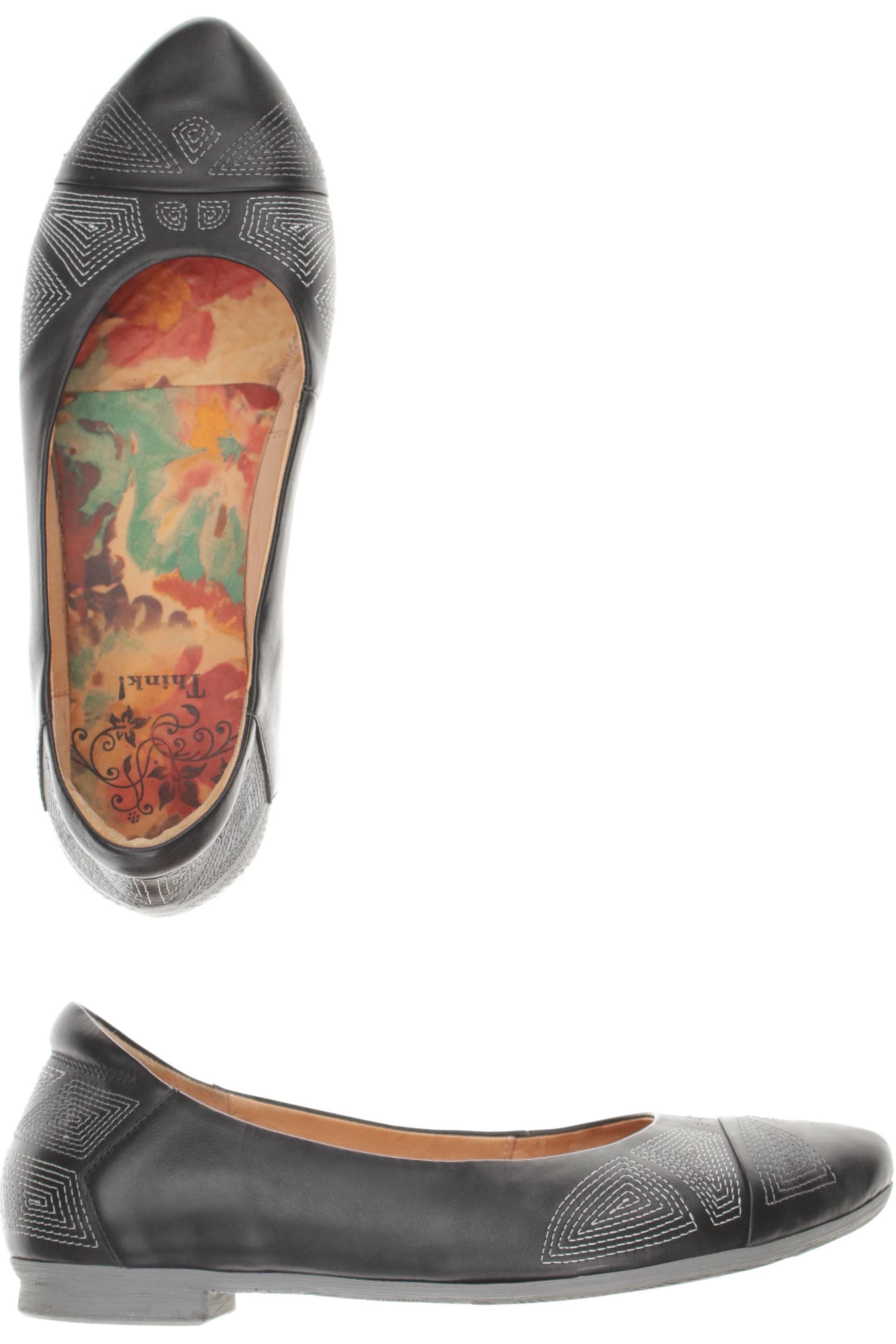 

Think! Damen Ballerinas, schwarz, Gr. 39.5