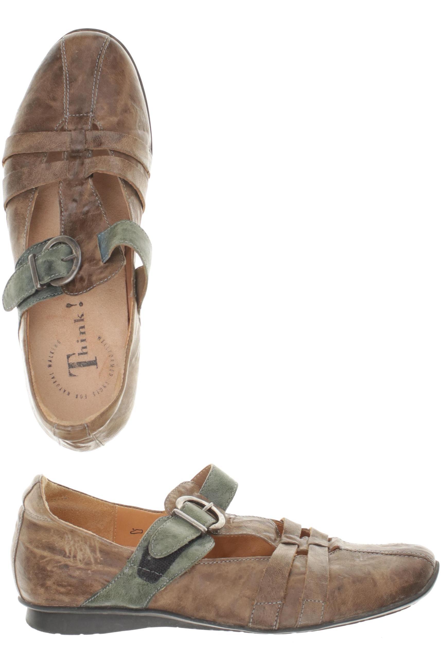 

Think! Damen Halbschuh, braun, Gr. 38