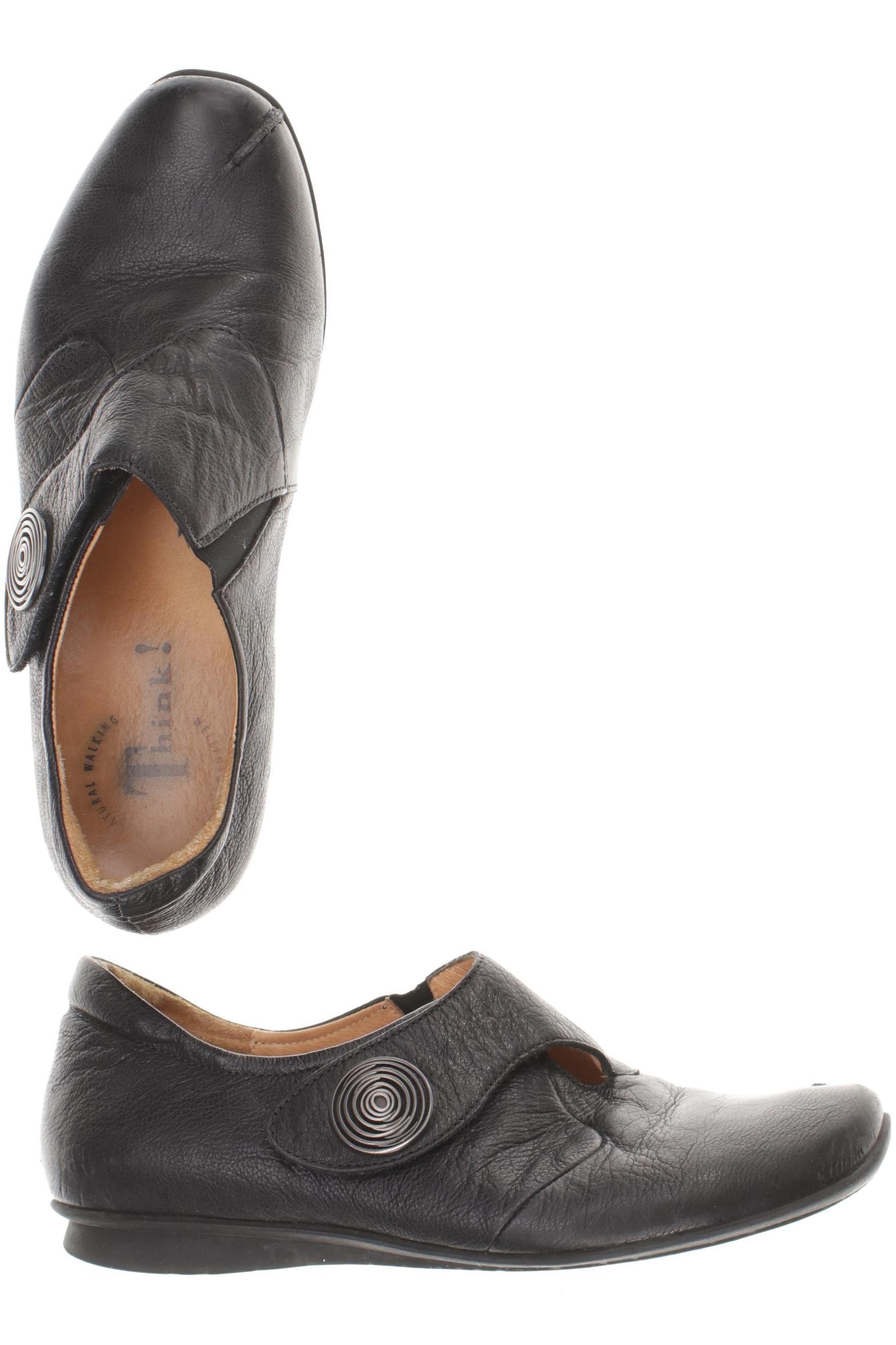 

Think! Damen Halbschuh, schwarz, Gr. 38.5