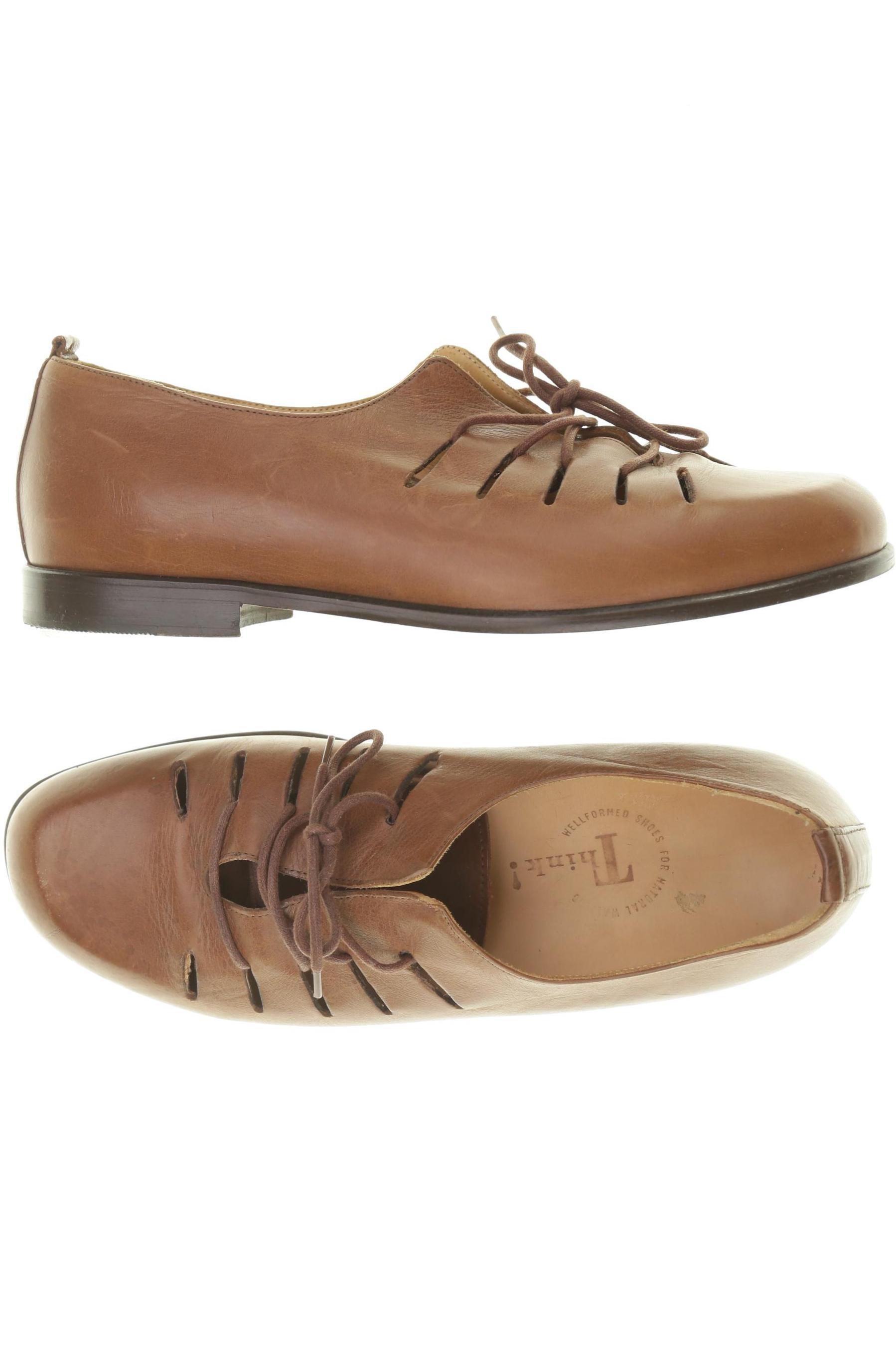 

Think! Damen Halbschuh, braun, Gr. 39.5