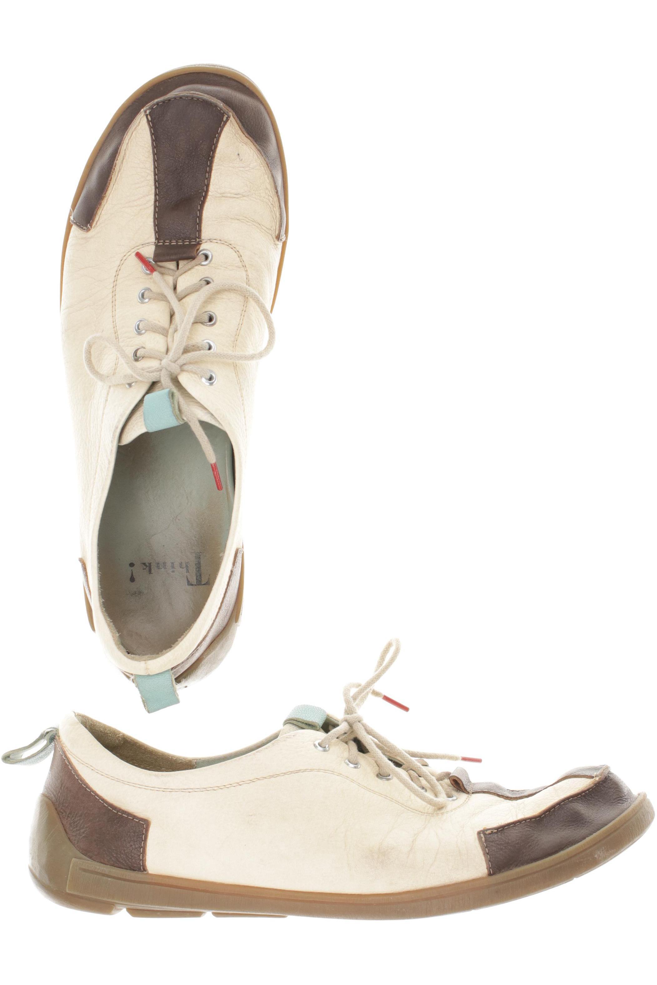 

Think! Damen Halbschuh, beige, Gr. 42
