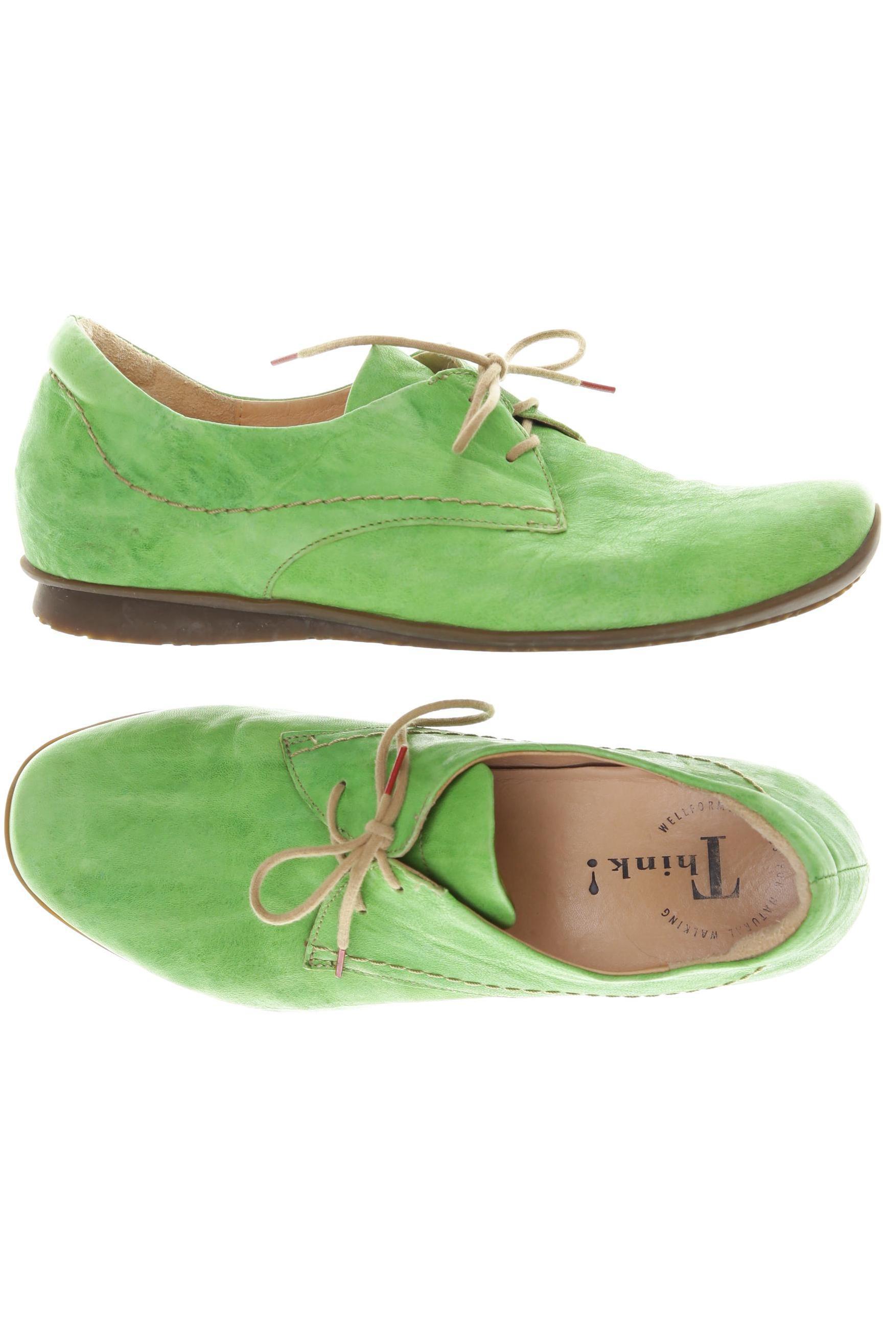 

Think! Damen Halbschuh, grün, Gr. 39