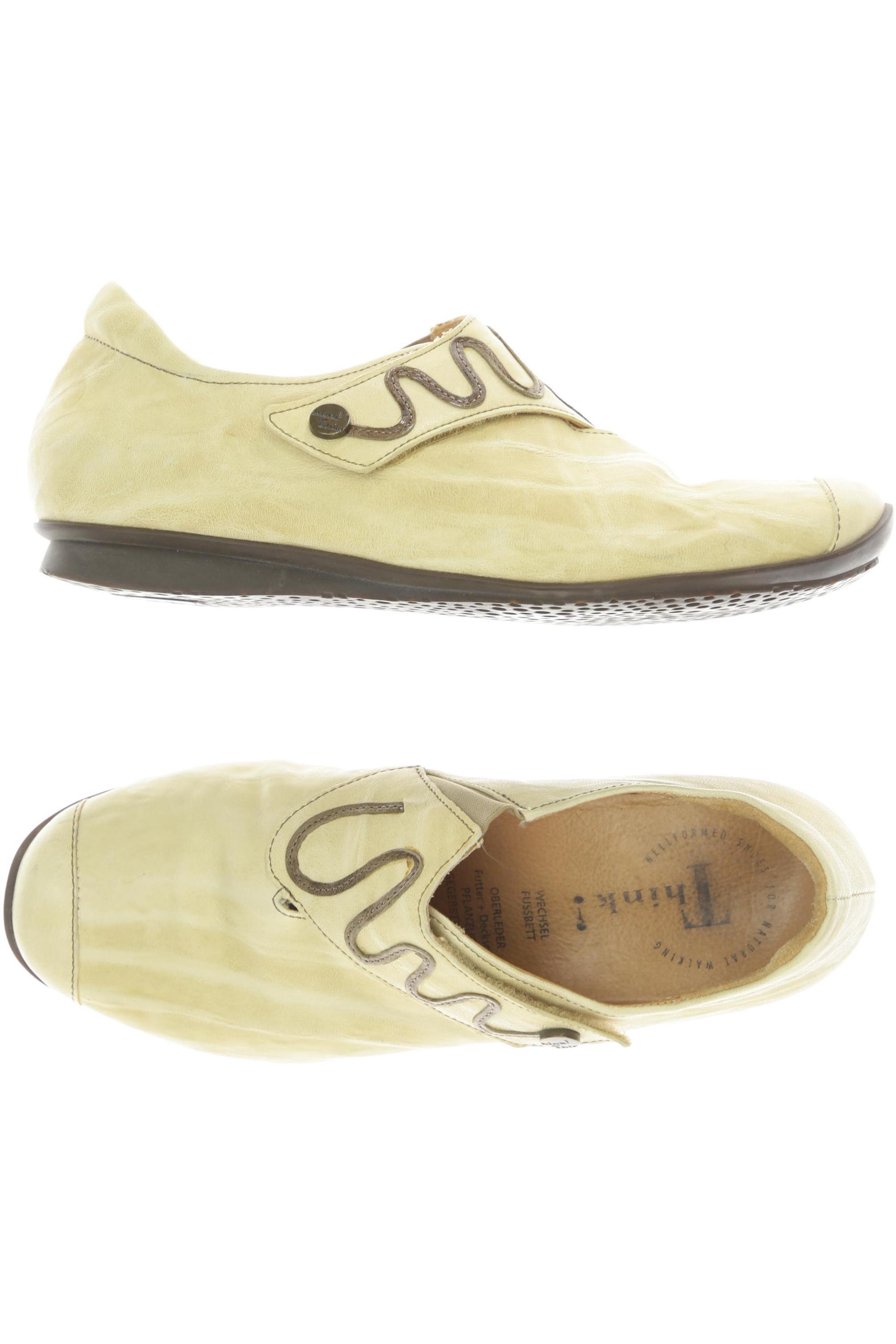 

Think! Damen Halbschuh, gelb, Gr. 38