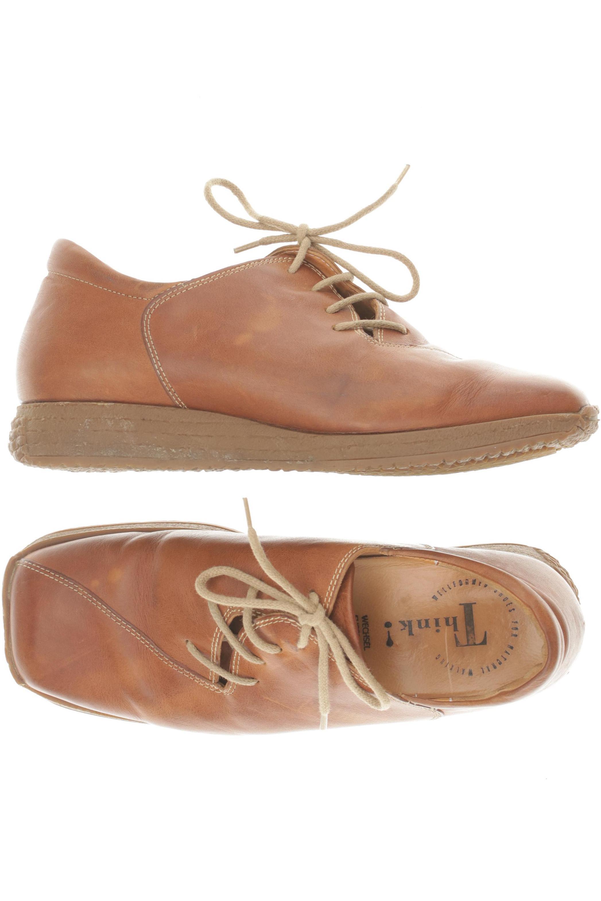 

Think! Damen Halbschuh, braun, Gr. 38.5