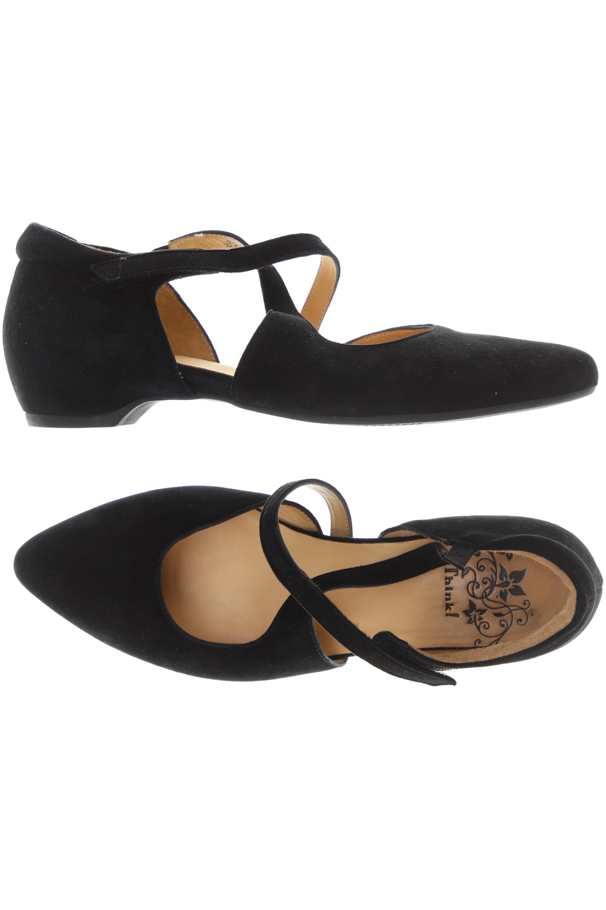 

Think! Damen Halbschuh, schwarz, Gr. 41.5