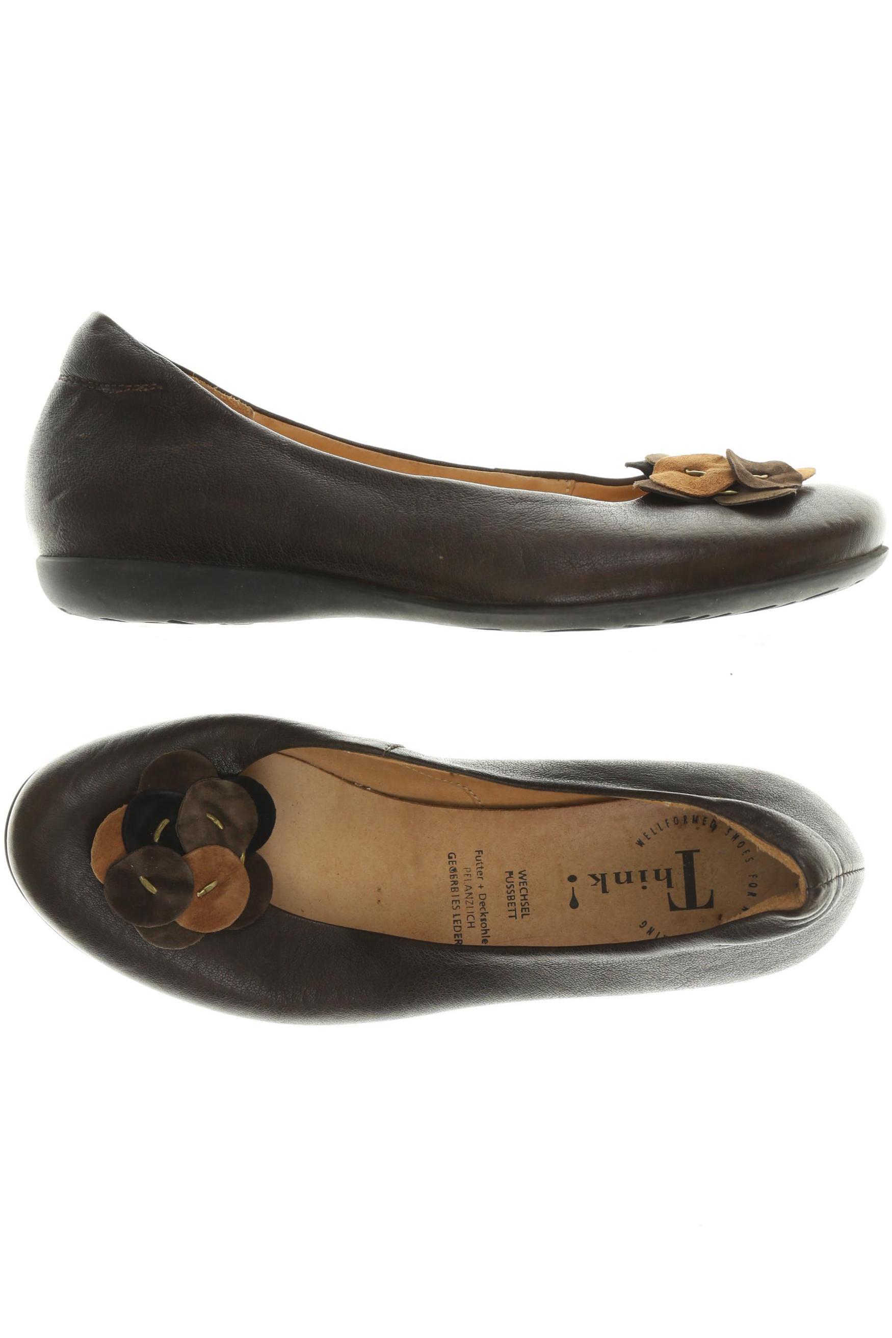 

Think! Damen Ballerinas, braun, Gr. 39