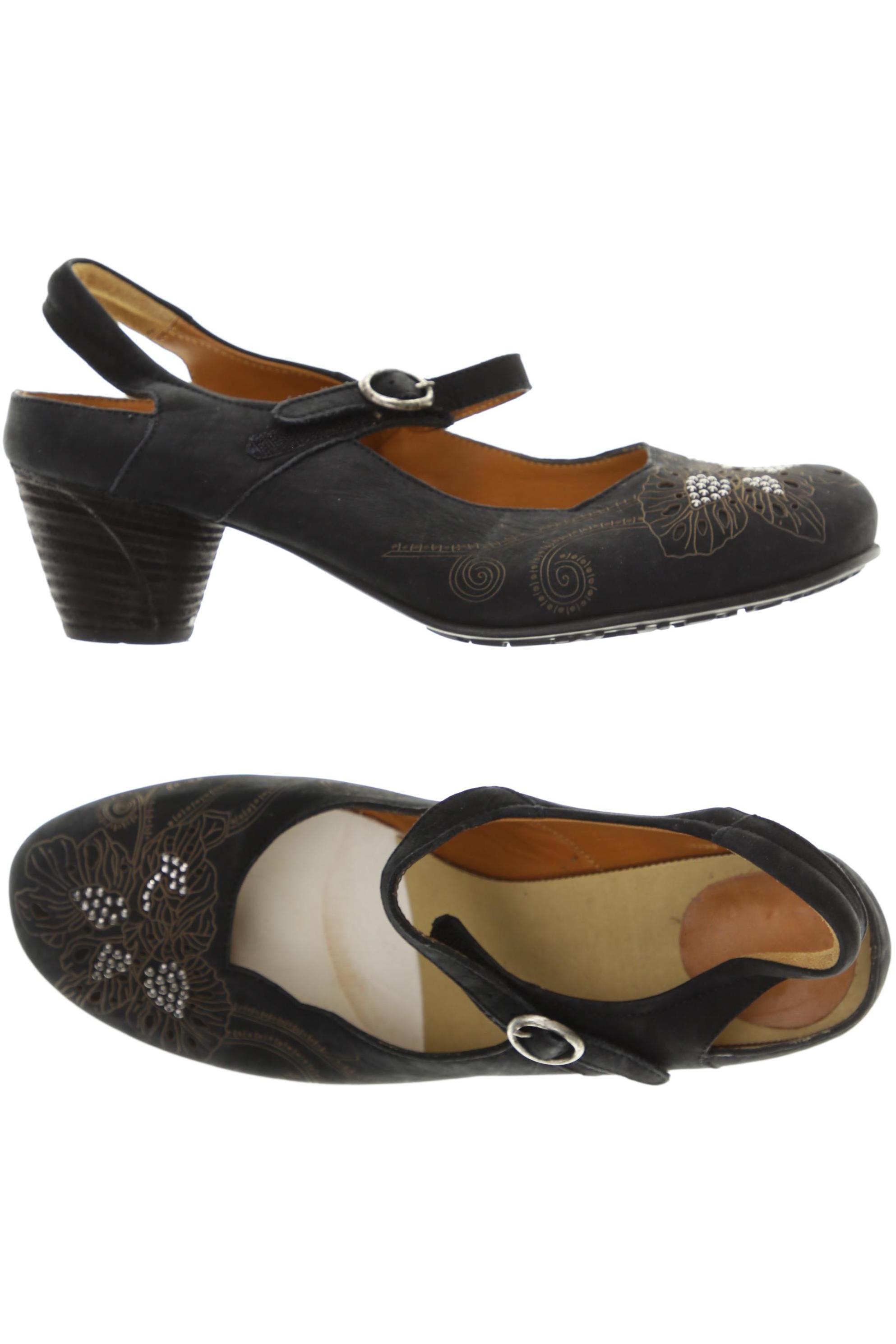 

Think! Damen Sandale, schwarz, Gr. 40