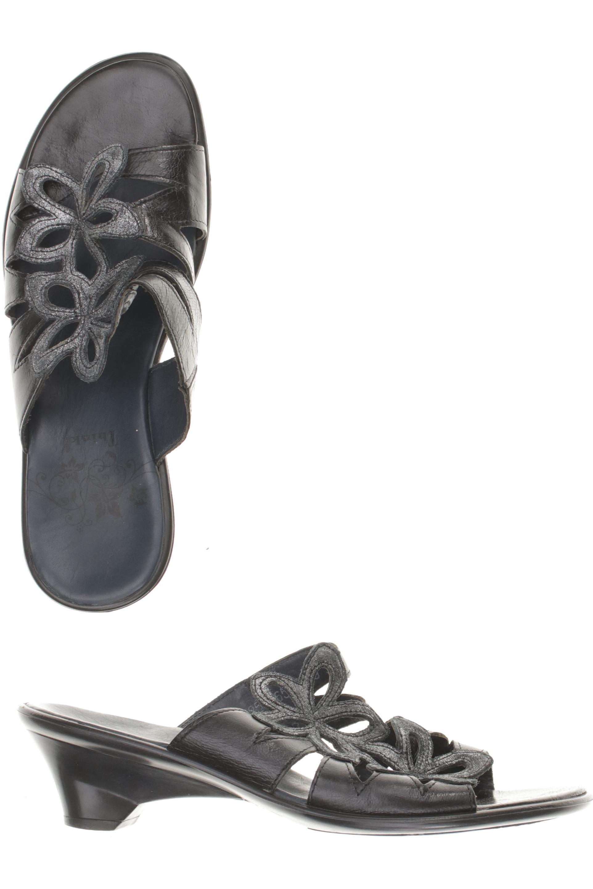 

Think! Damen Sandale, schwarz, Gr. 39