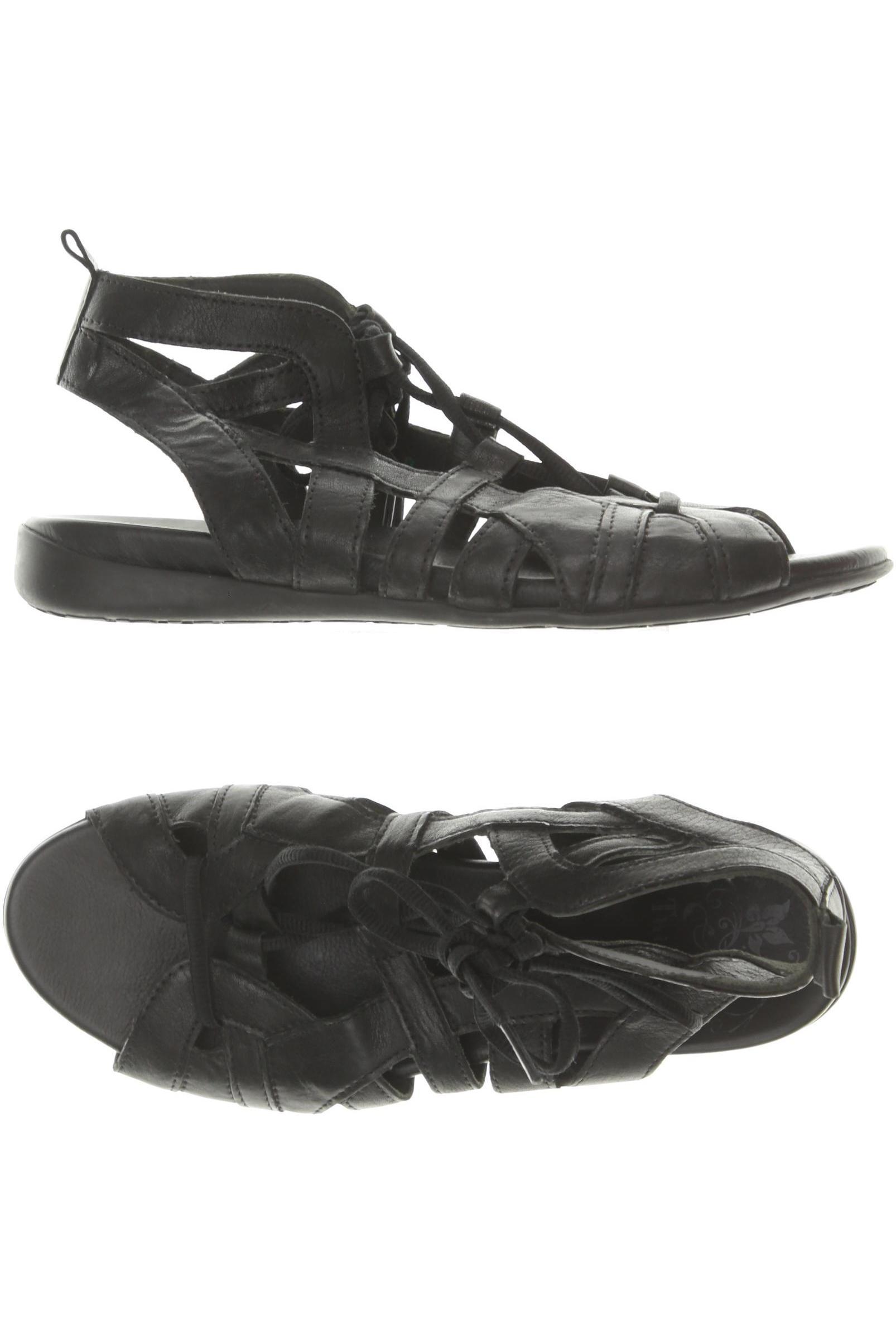 

Think! Damen Sandale, schwarz, Gr. 39