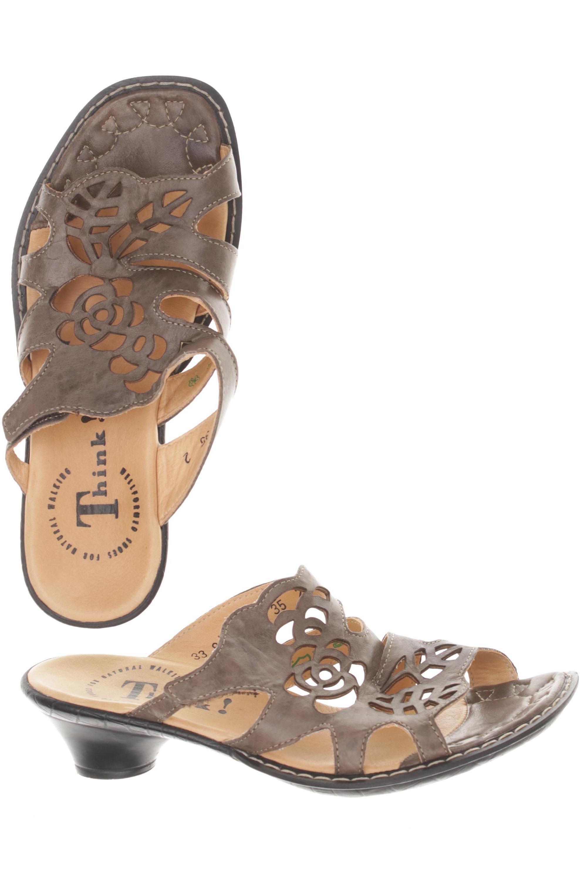 

Think! Damen Sandale, braun, Gr. 35