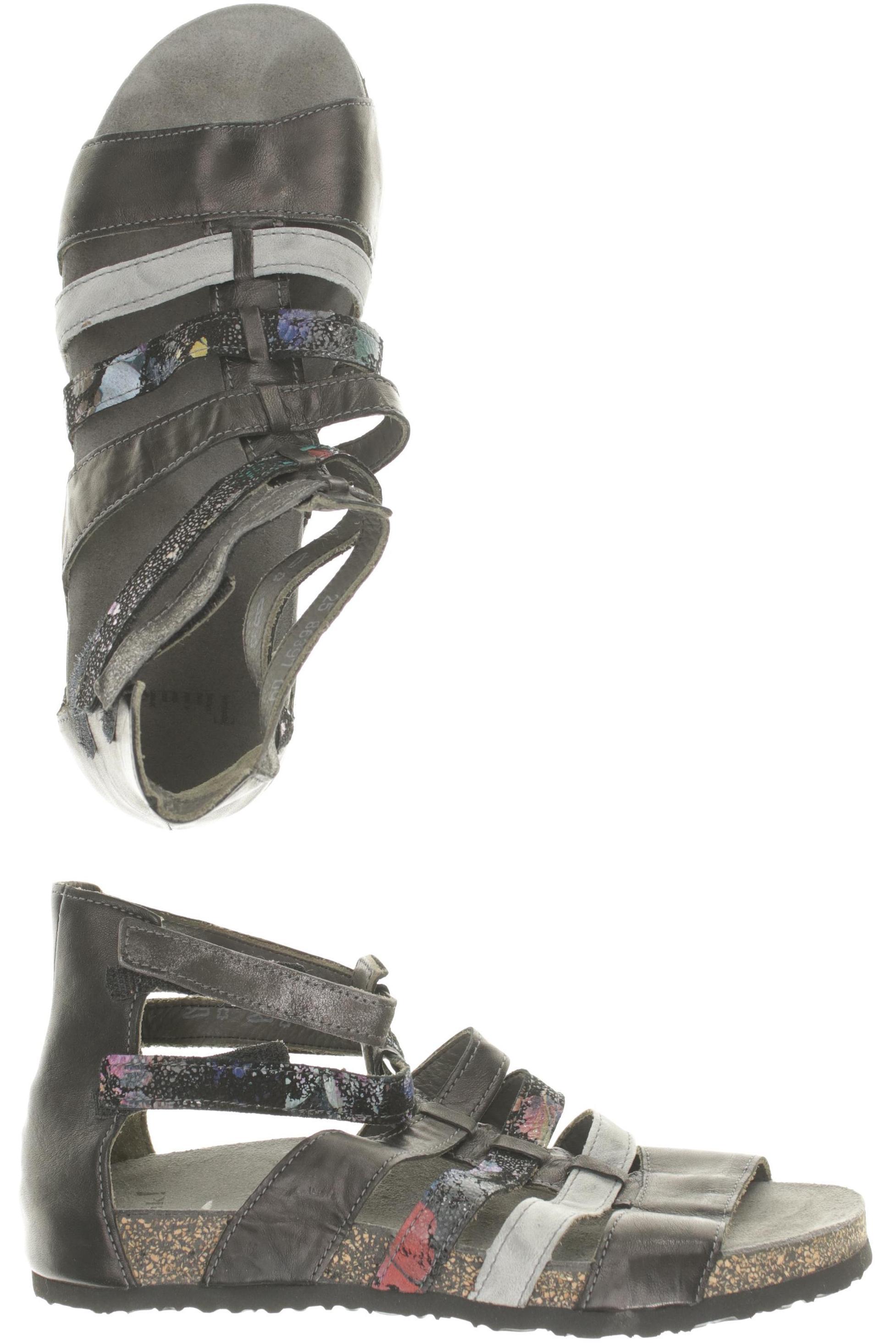 

Think! Damen Sandale, schwarz, Gr. 37