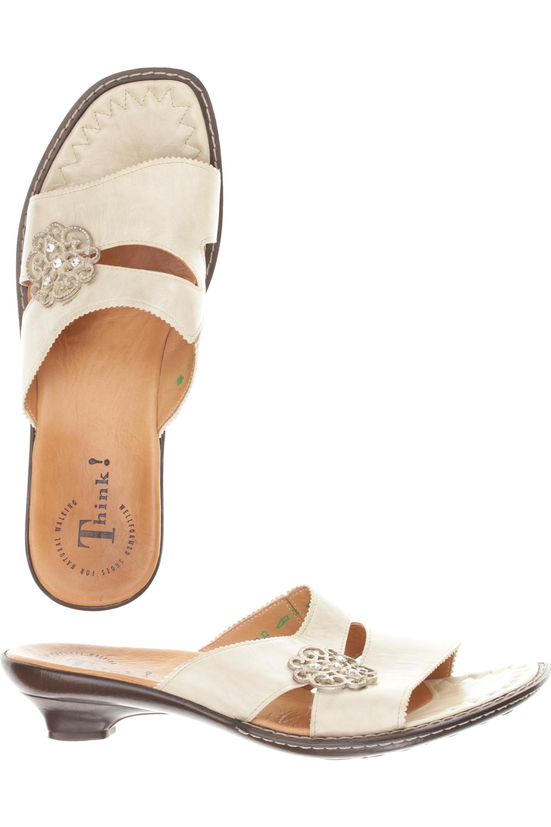 

Think! Damen Sandale, beige, Gr. 42