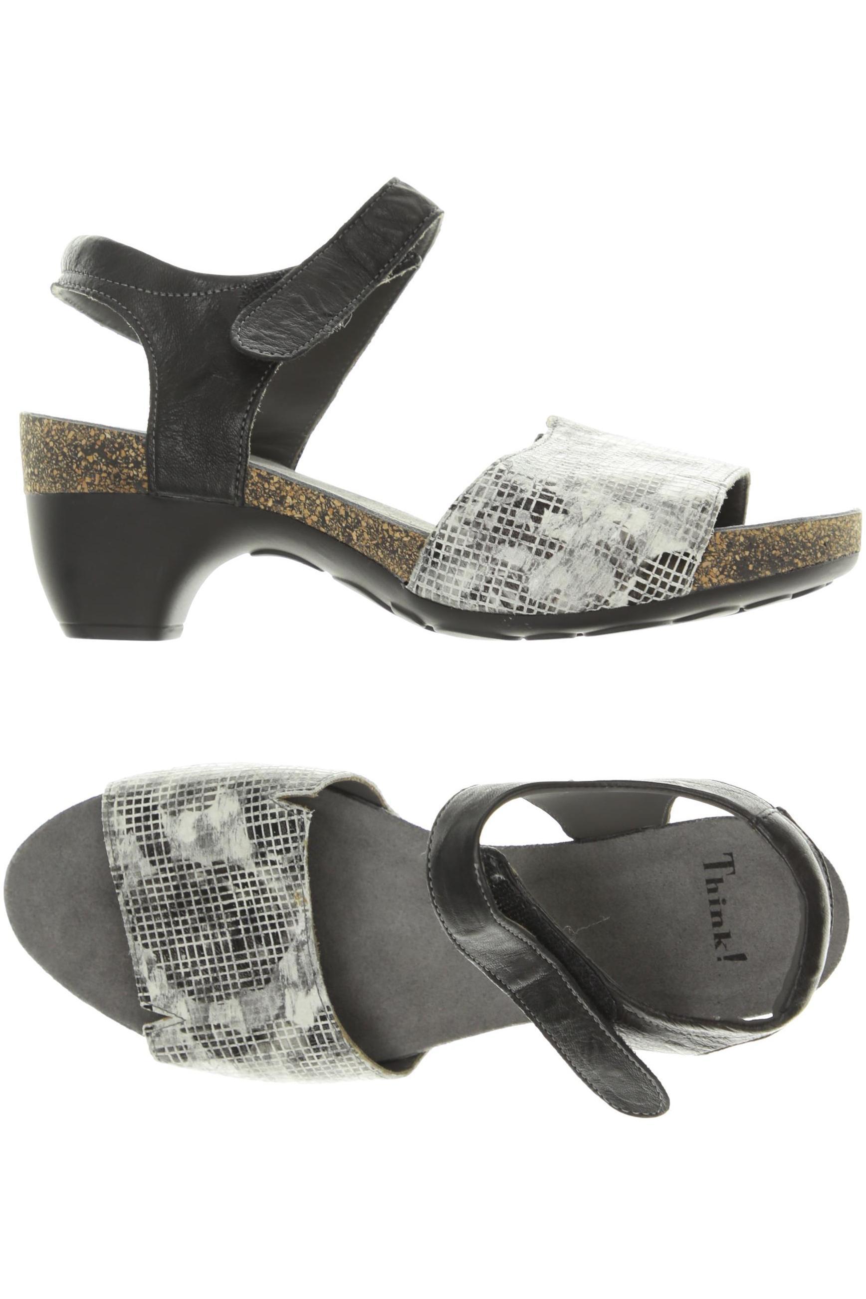 

Think! Damen Sandale, grau, Gr. 40