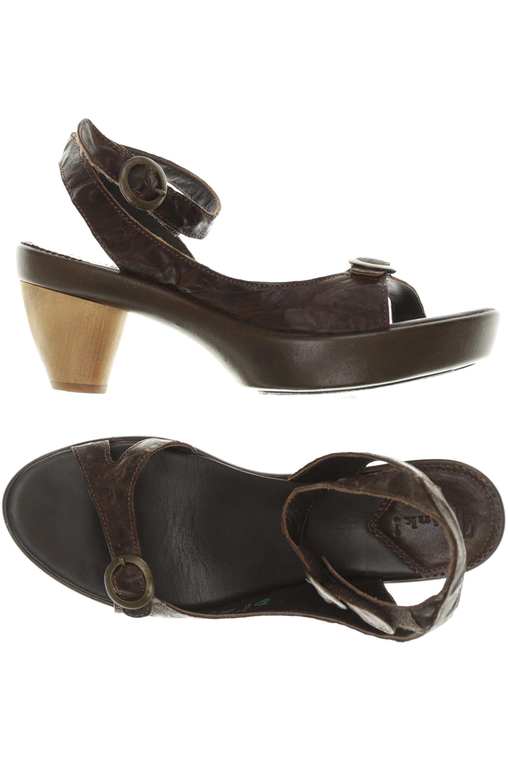 

Think! Damen Sandale, braun, Gr. 45