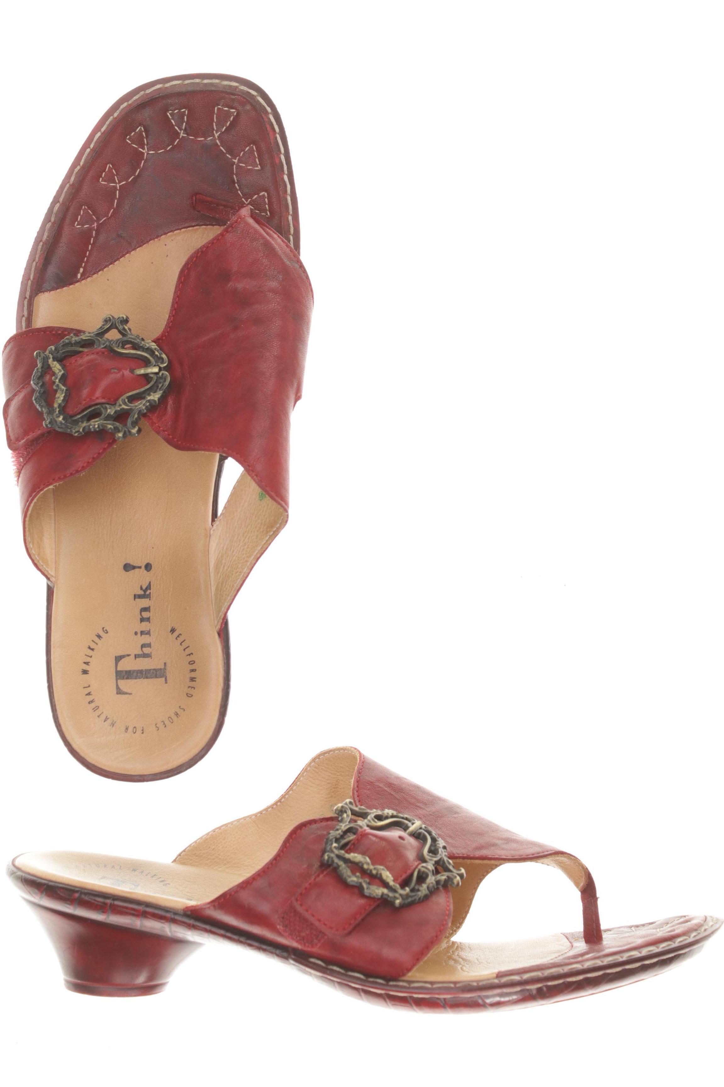 

Think! Damen Sandale, rot, Gr. 38