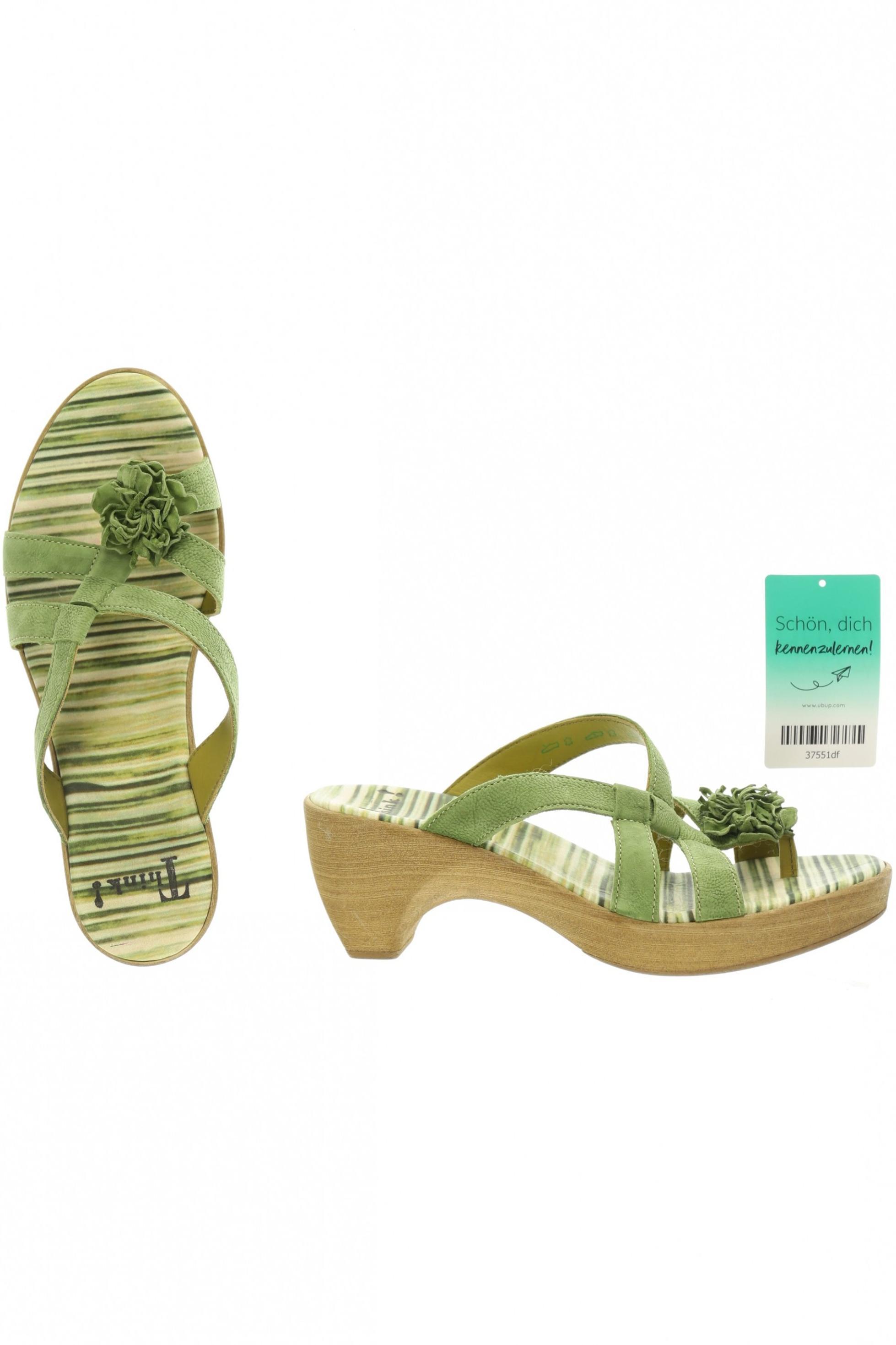 

Think! Damen Sandale, grün, Gr. 37