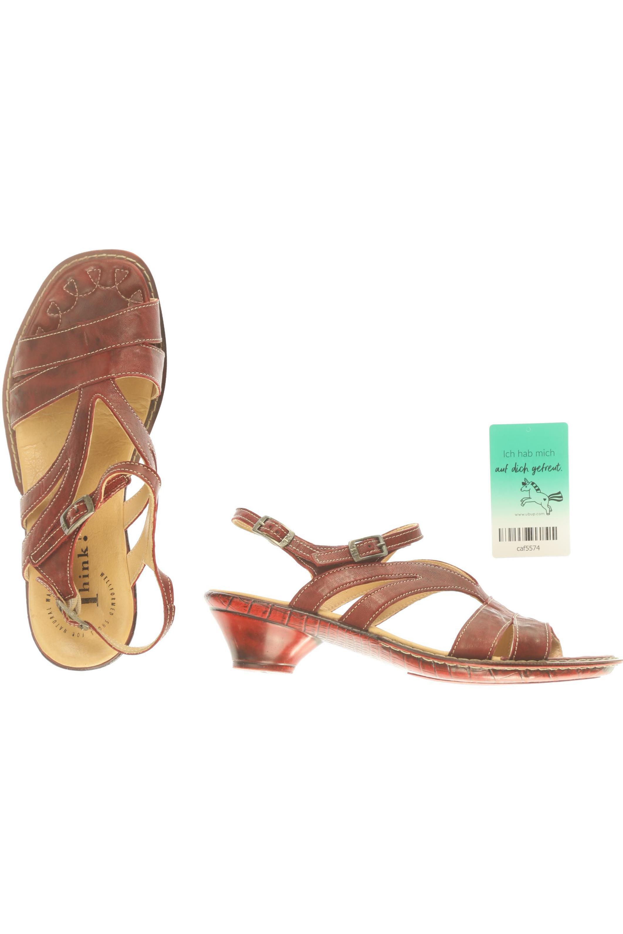

Think! Damen Sandale, rot, Gr. 38