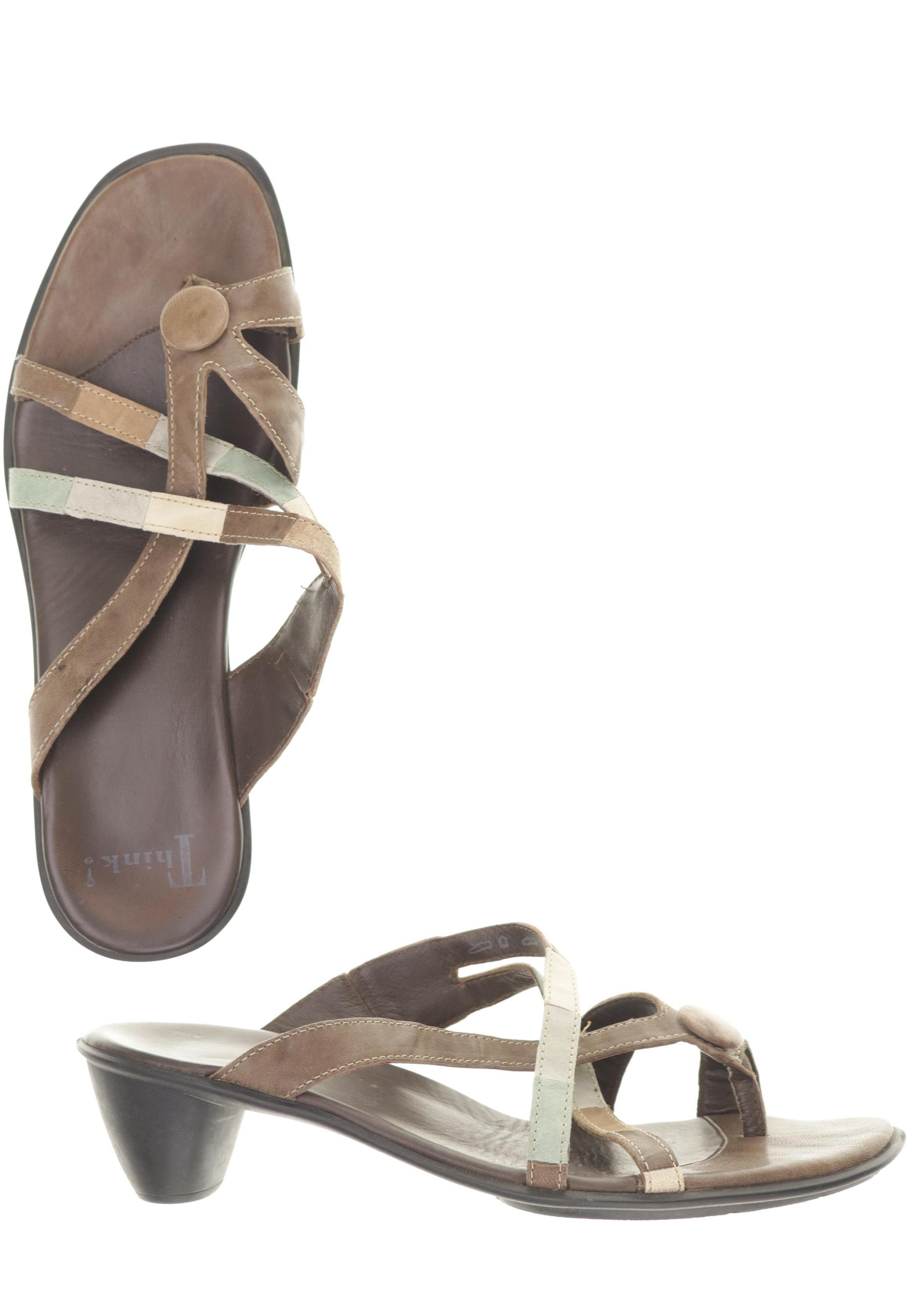 

Think! Damen Sandale, braun, Gr. 40