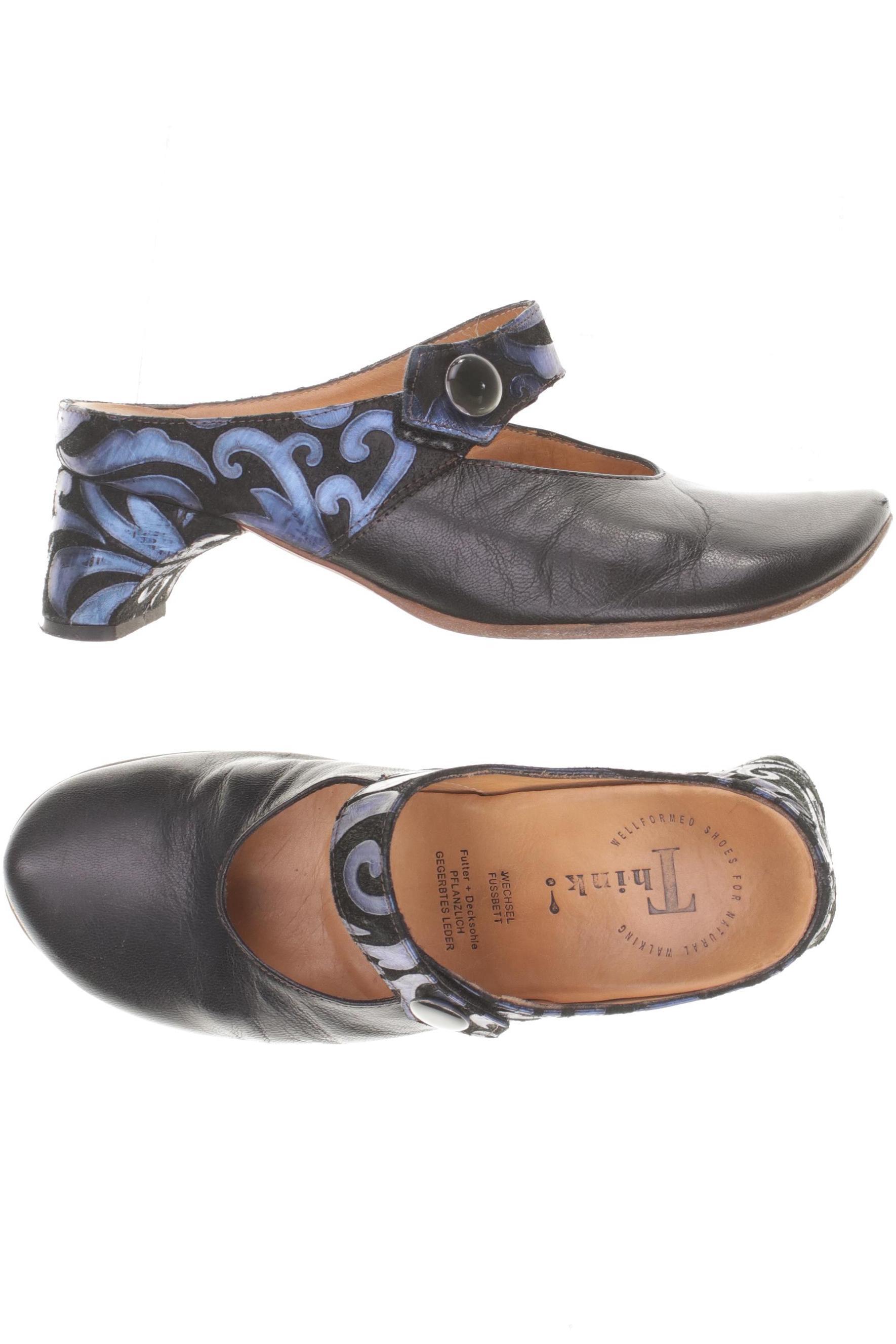 

Think! Damen Sandale, schwarz, Gr. 38