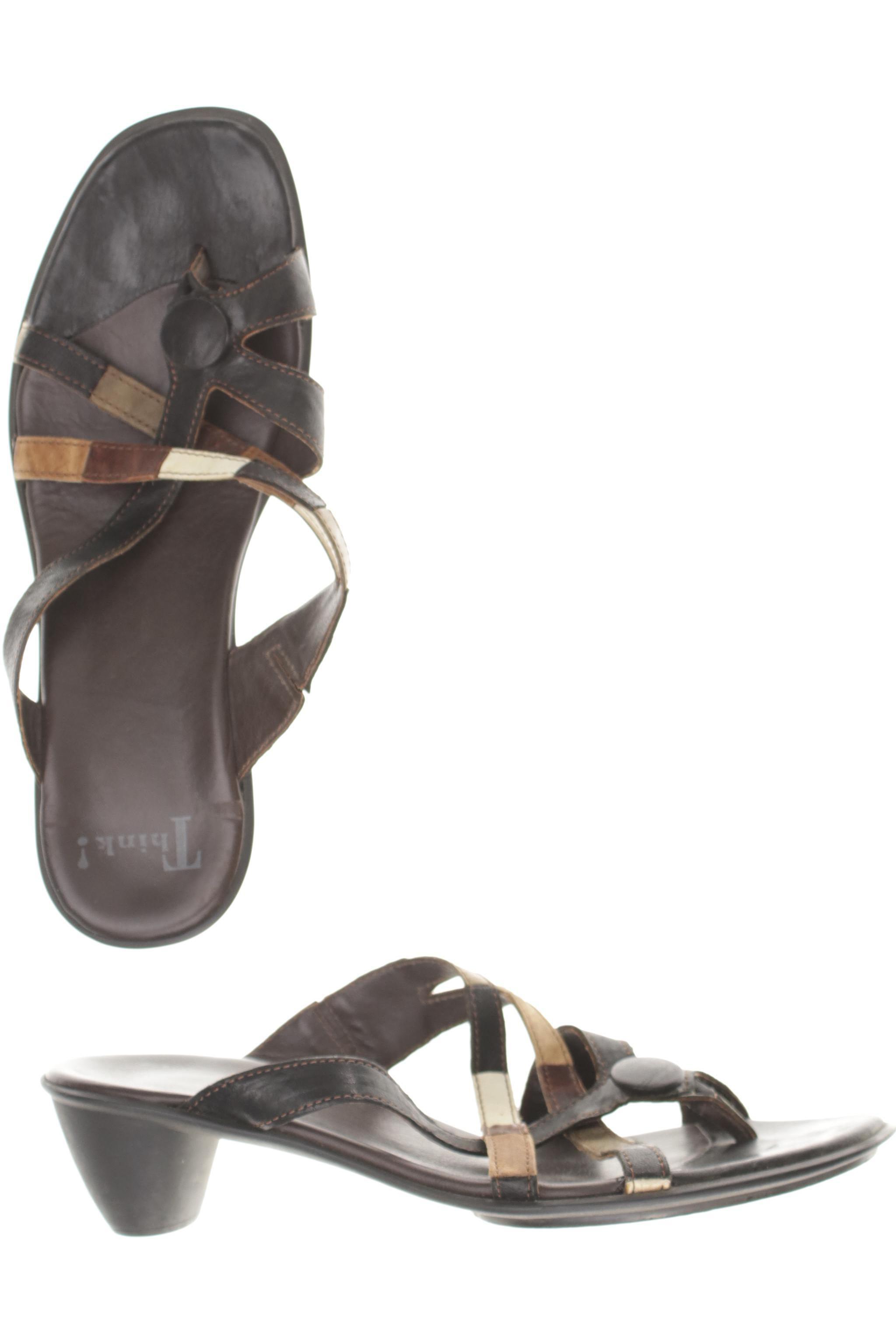 

Think! Damen Sandale, schwarz, Gr. 40