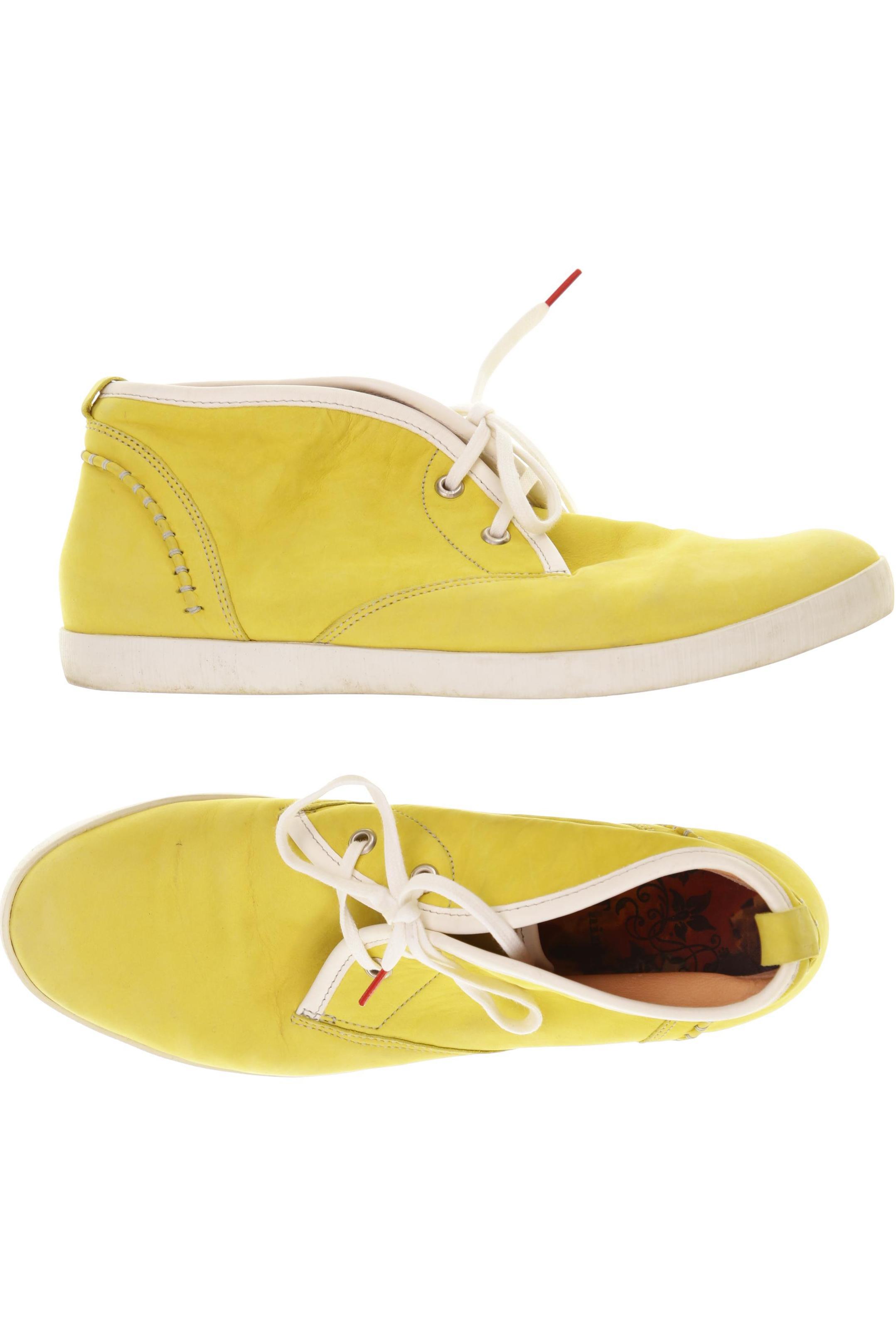 

Think! Damen Sneakers, gelb, Gr. 39.5