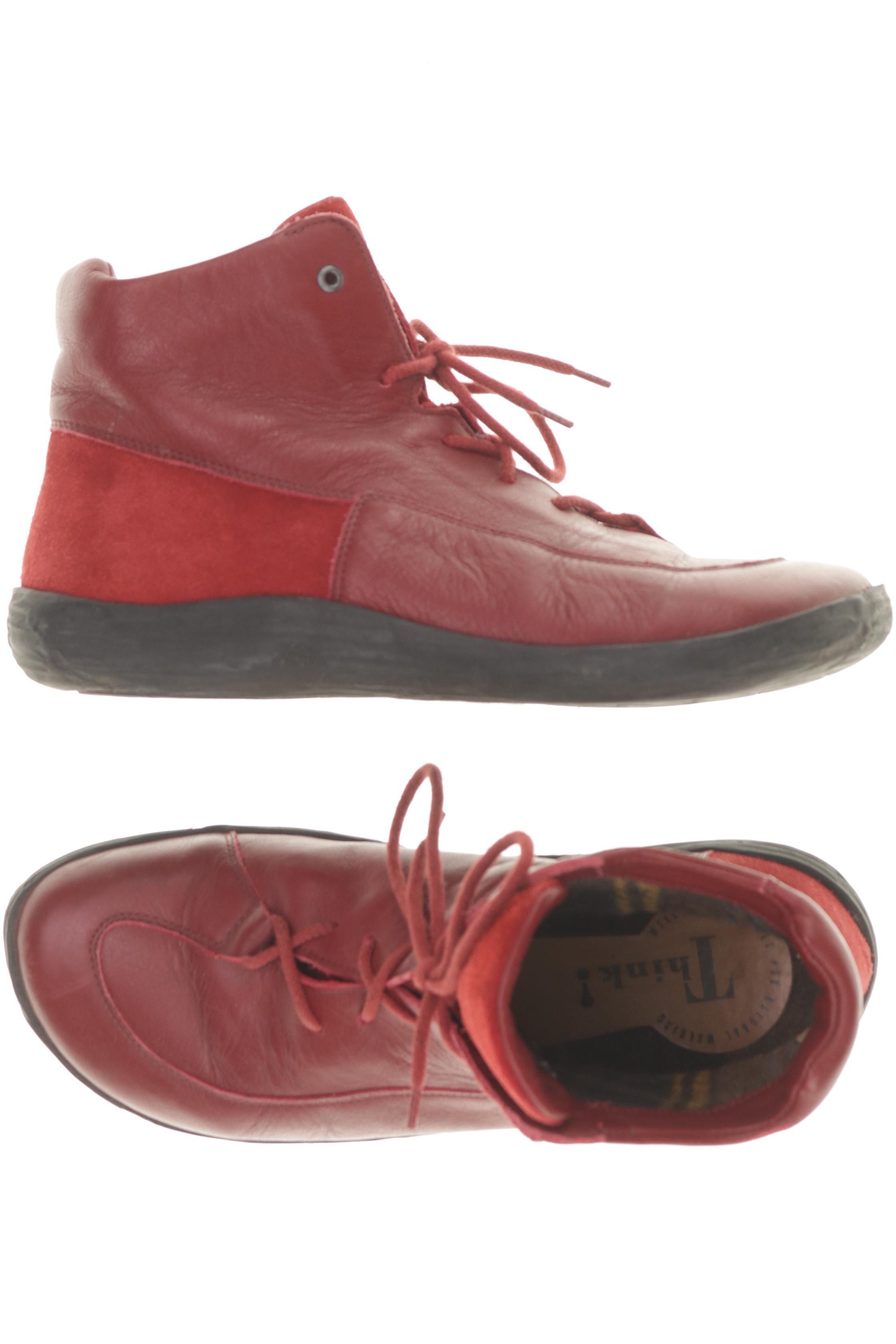 

Think! Damen Stiefelette, rot, Gr. 38