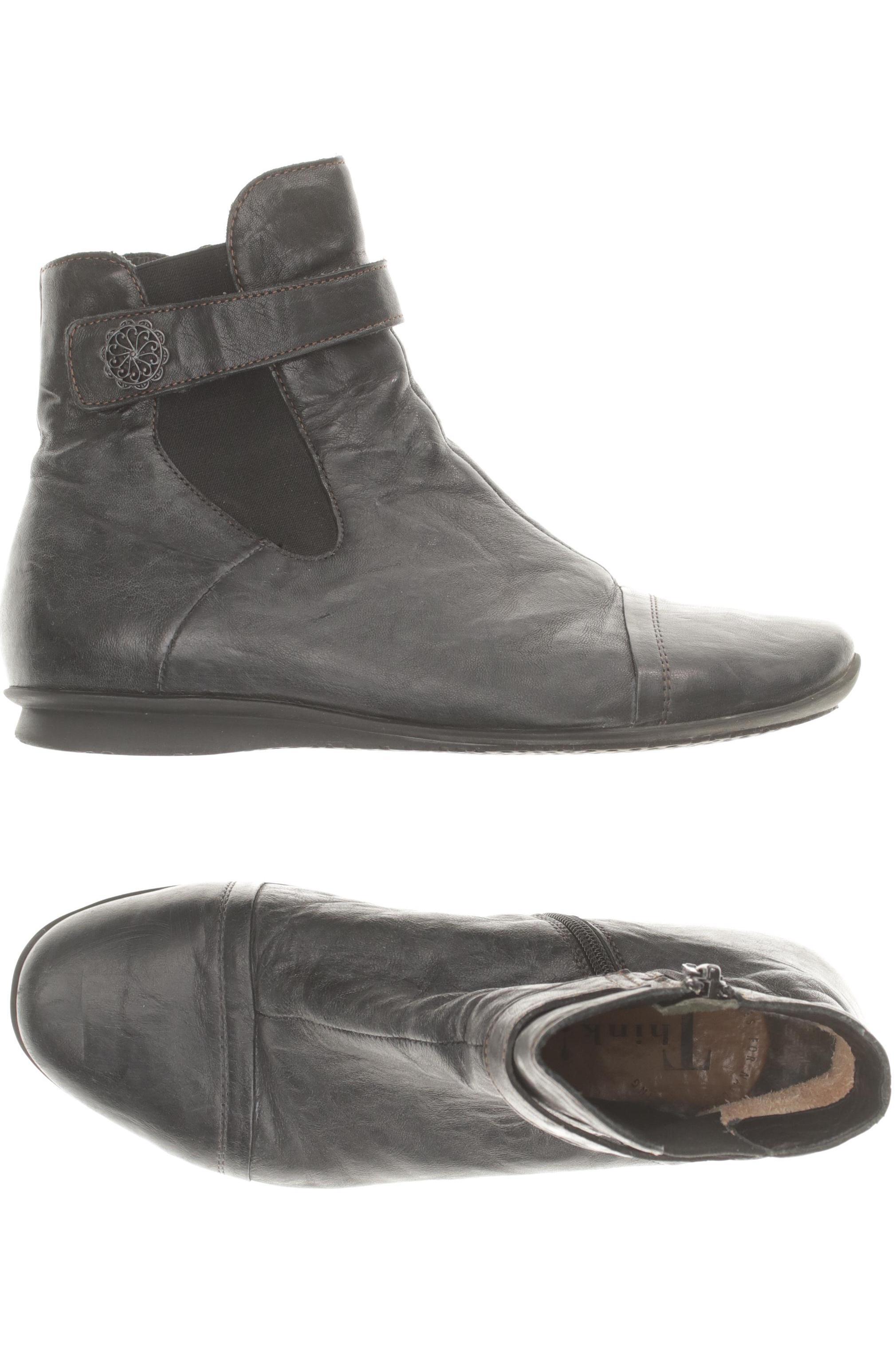 

Think! Damen Stiefelette, schwarz, Gr. 37.5