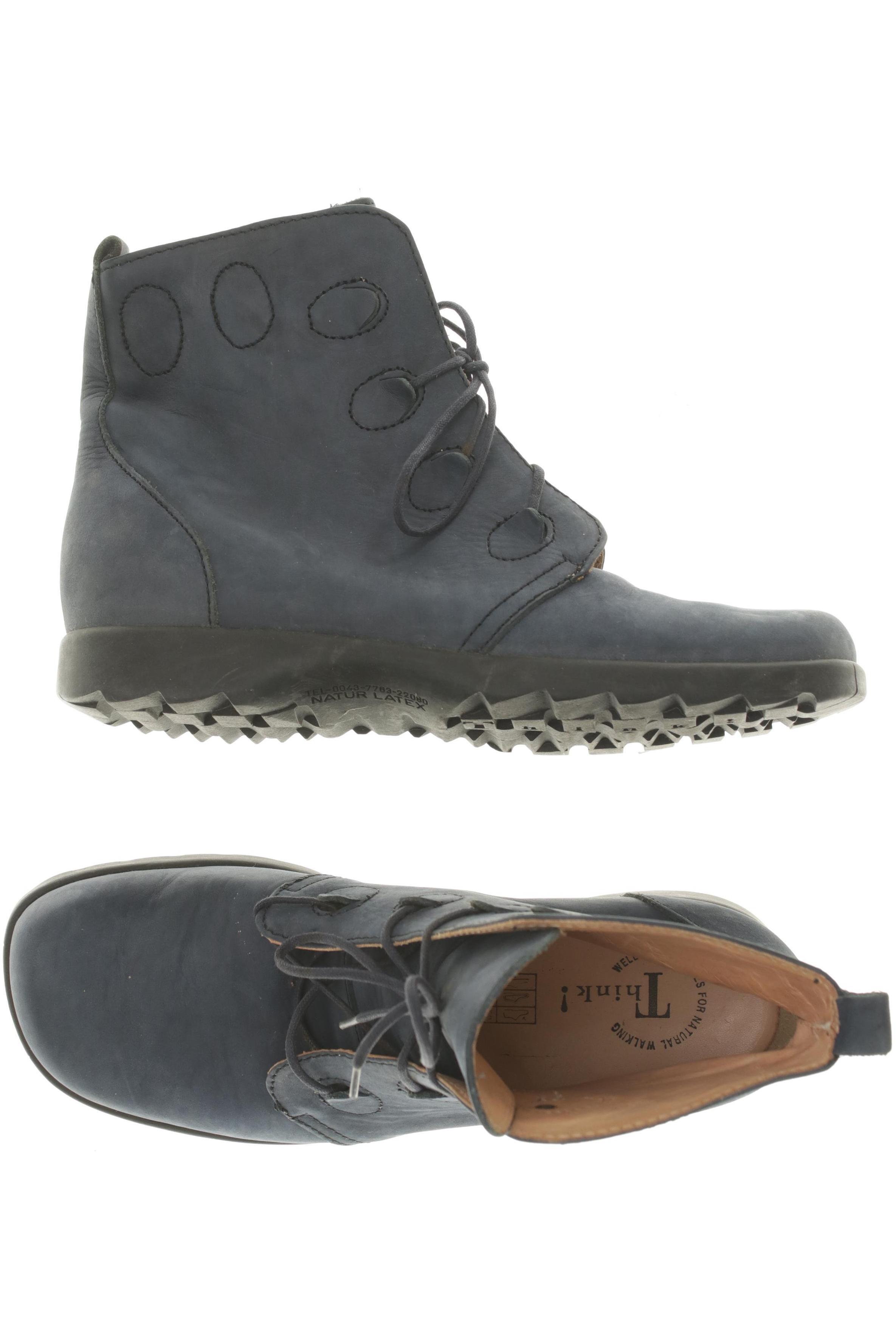 

Think! Damen Stiefelette, blau, Gr. 39