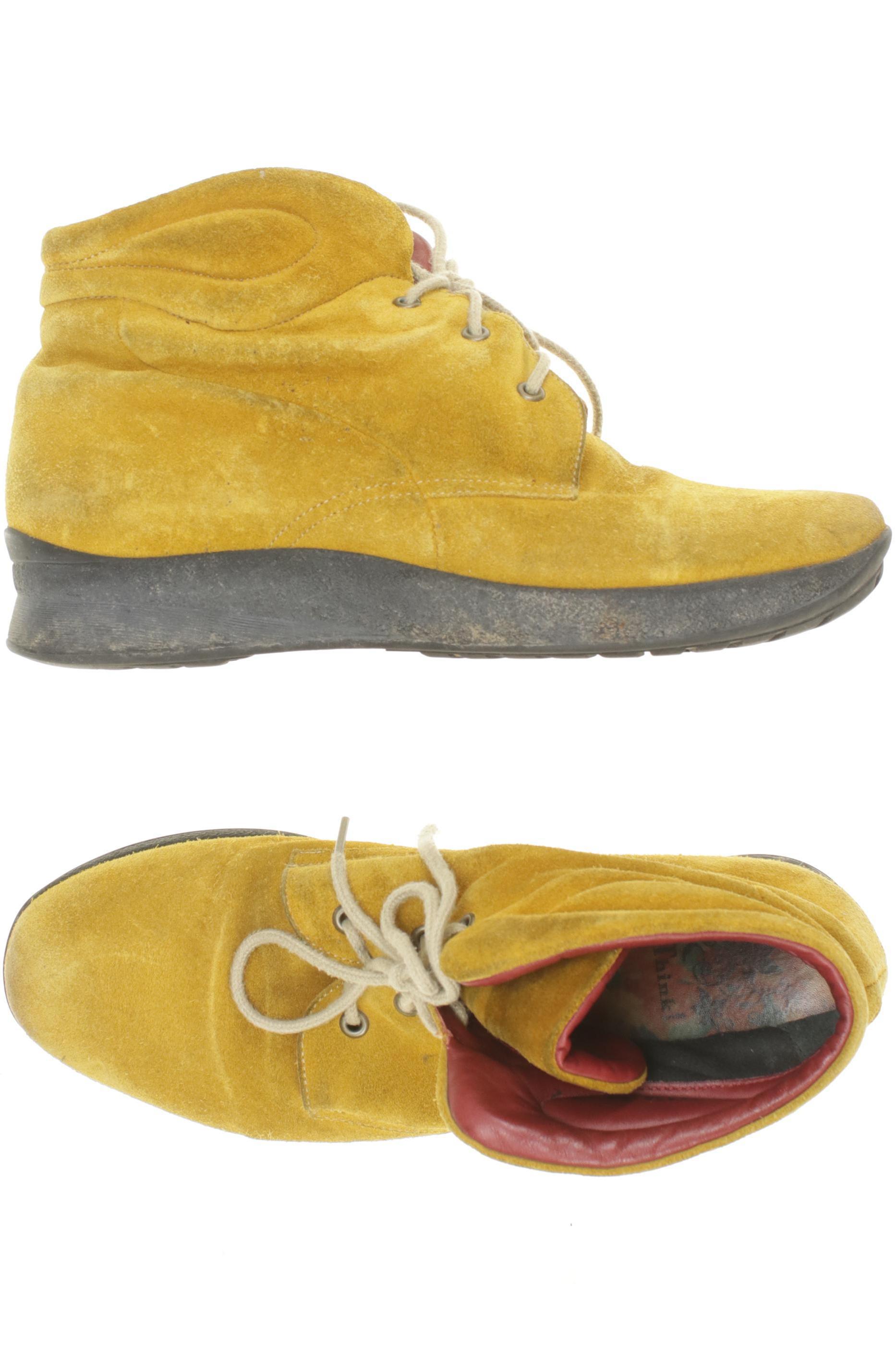 

Think! Damen Stiefelette, gelb, Gr. 43