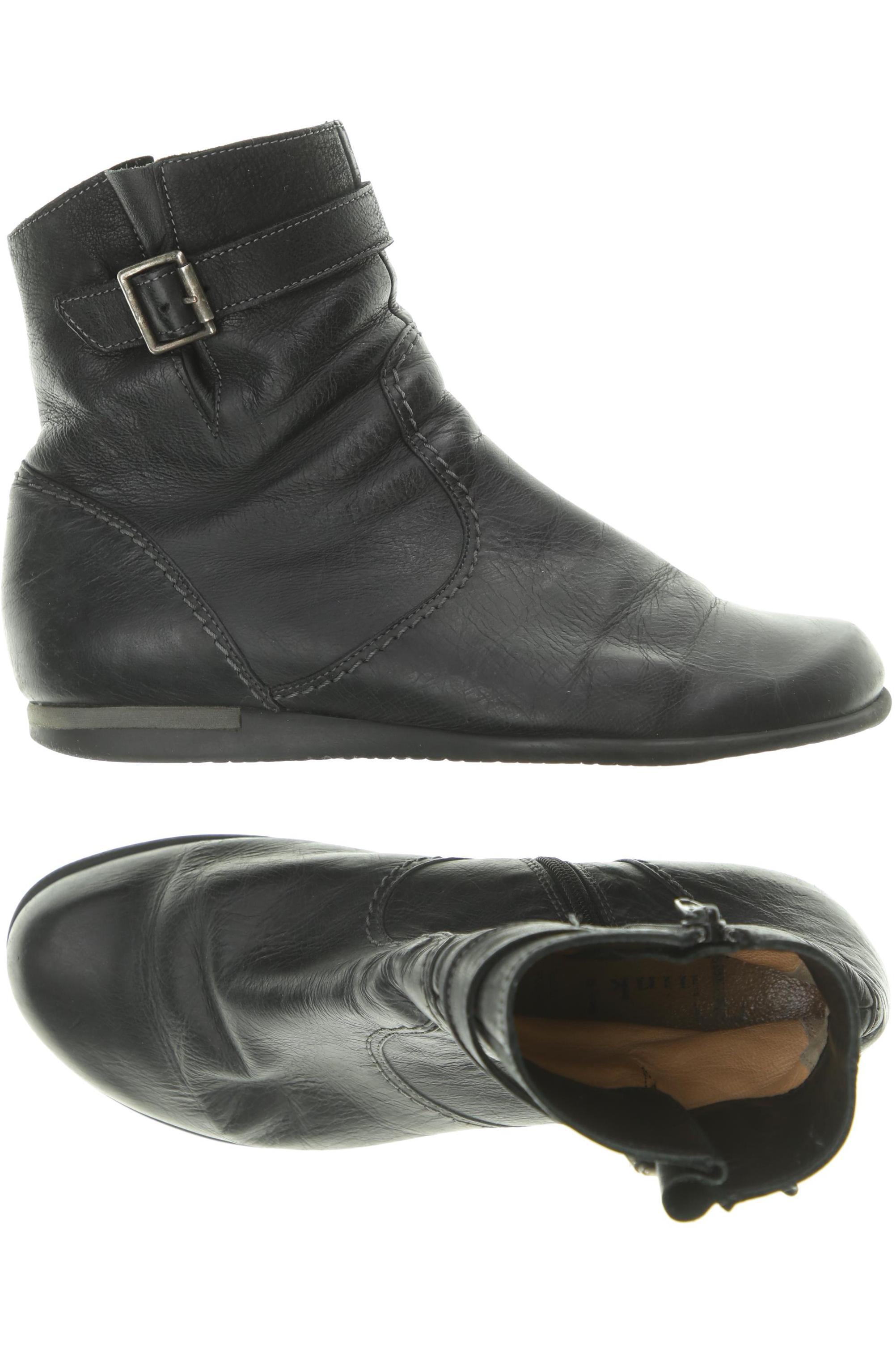 

Think! Damen Stiefelette, schwarz, Gr. 7.5