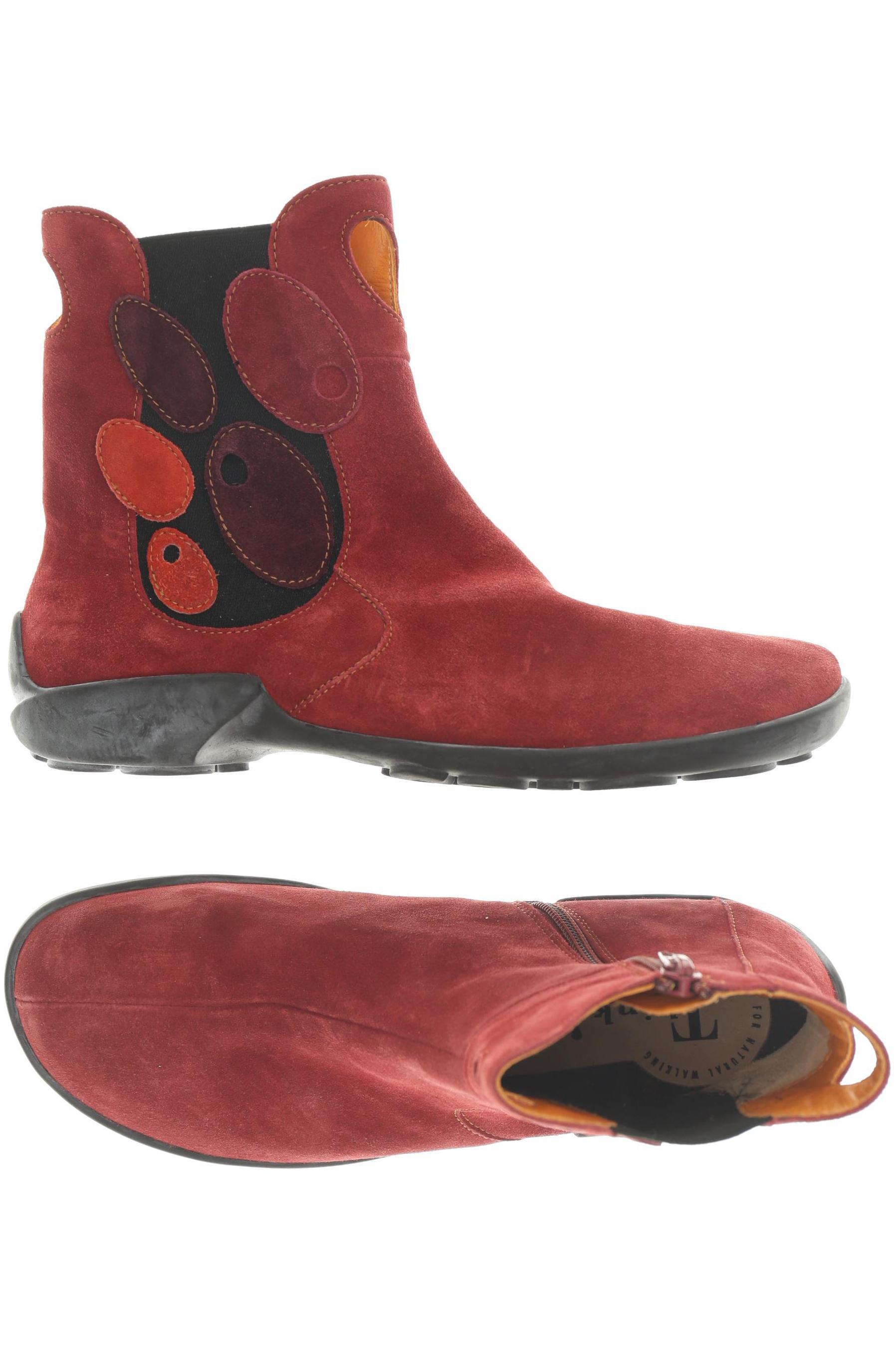 

Think! Damen Stiefelette, rot, Gr. 37.5