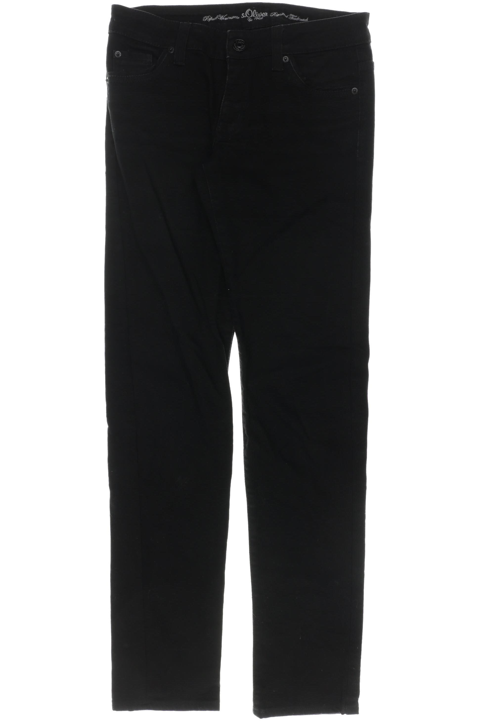 

s.Oliver Damen Jeans, schwarz, Gr. 36