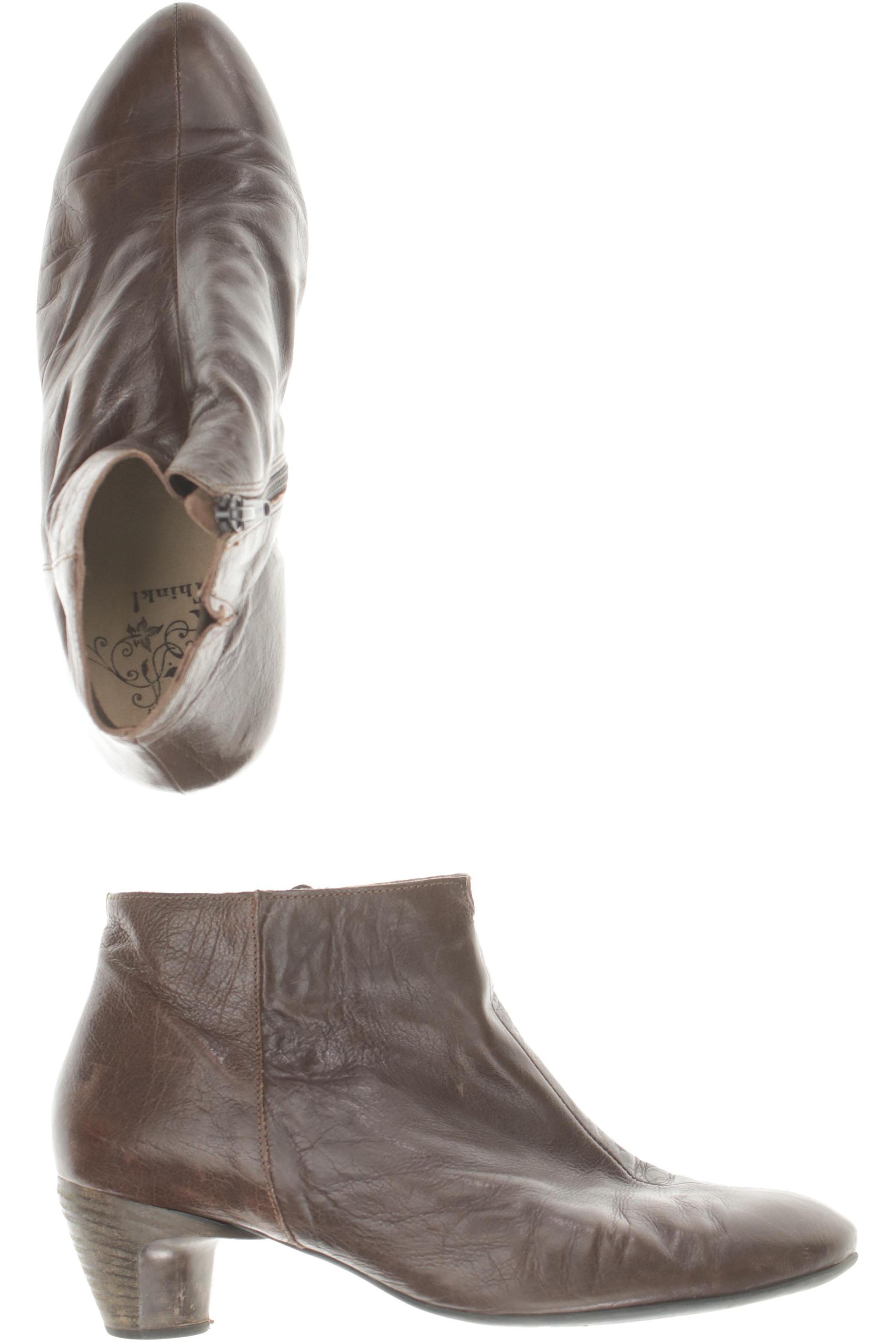 

Think! Damen Stiefelette, braun, Gr. 42.5