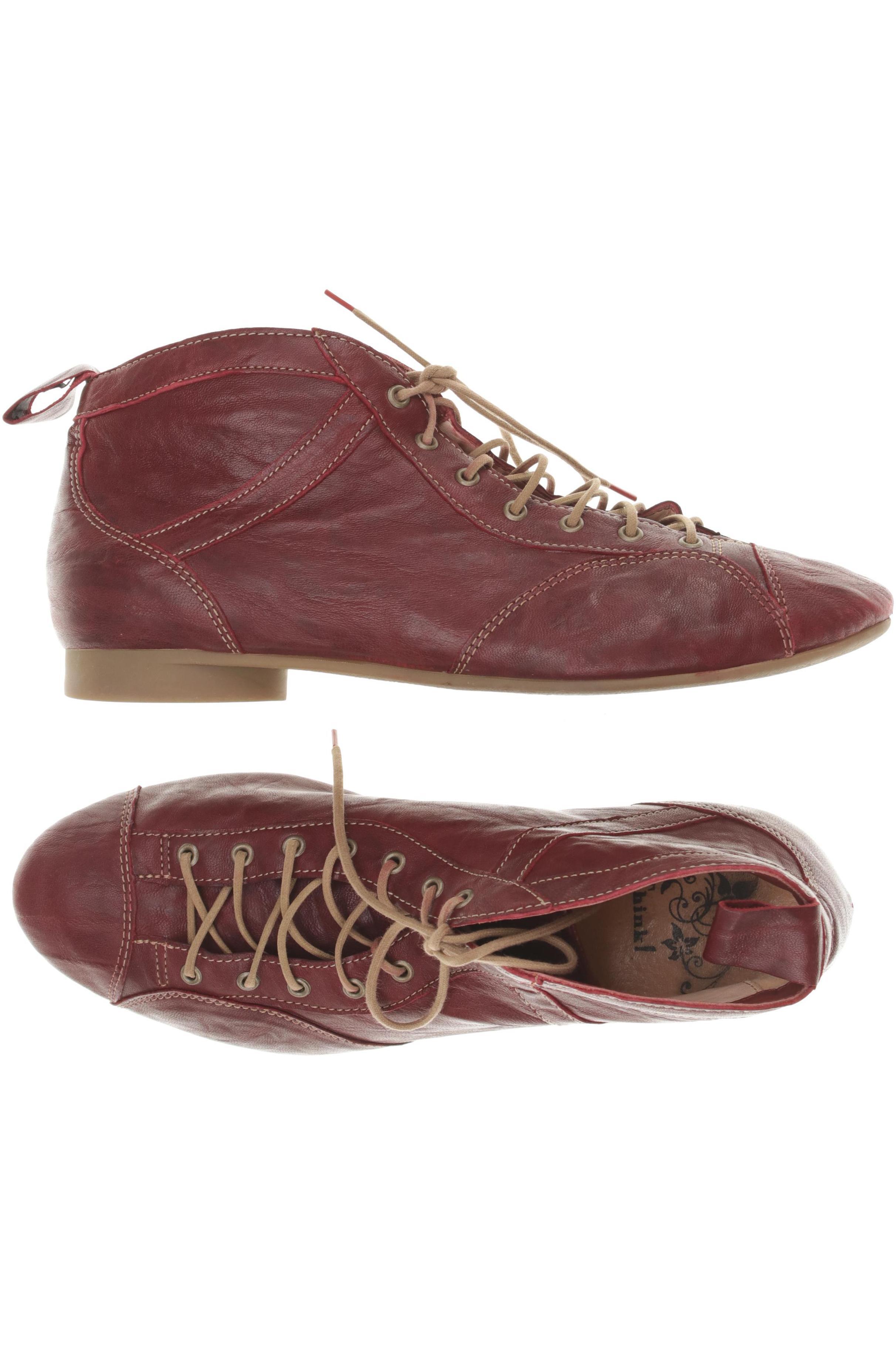 

Think! Damen Stiefelette, rot, Gr. 40.5