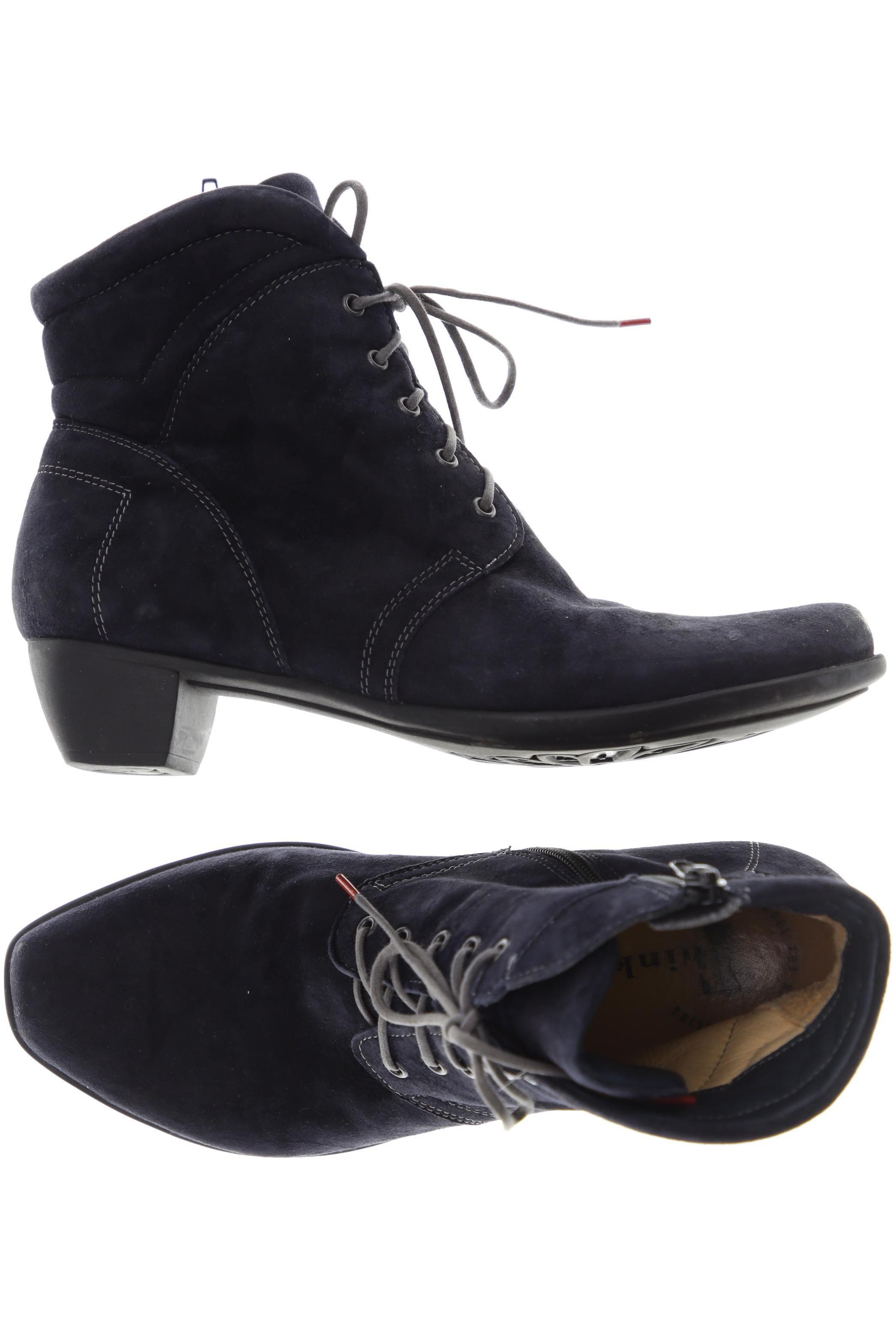 

Think! Damen Stiefelette, blau, Gr. 37