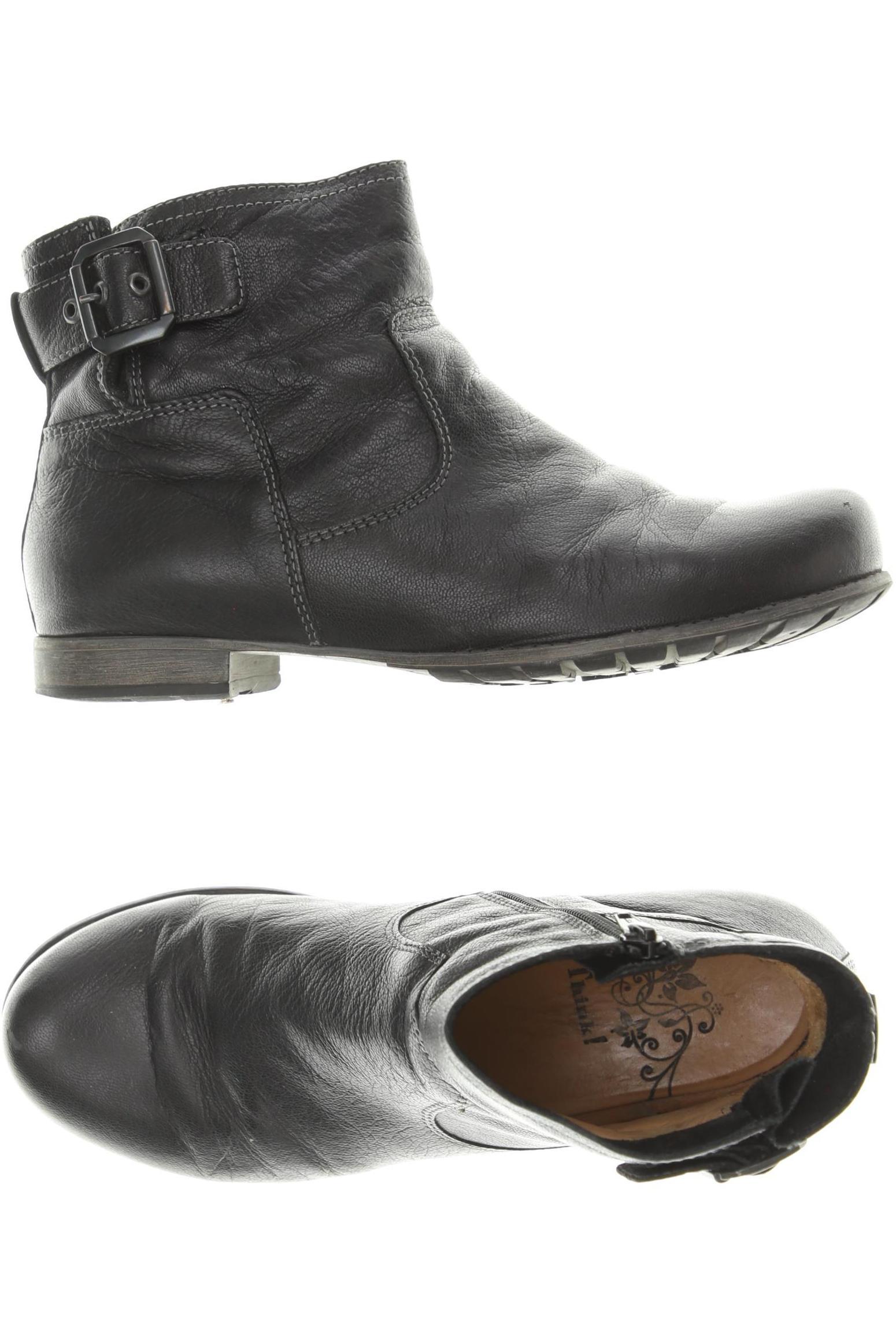 

Think! Damen Stiefelette, schwarz, Gr. 39