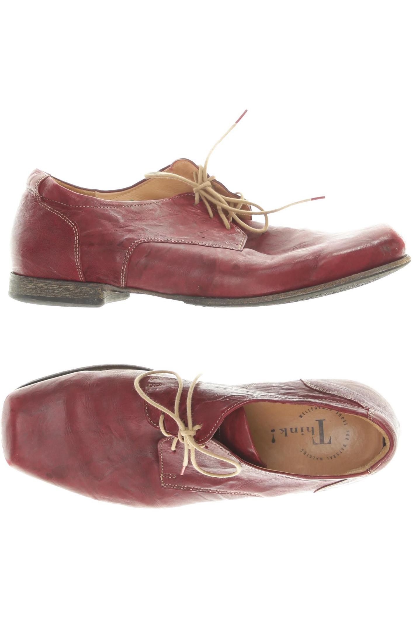 Thumbnail - Think! Herren Halbschuh, rot, Gr. 45