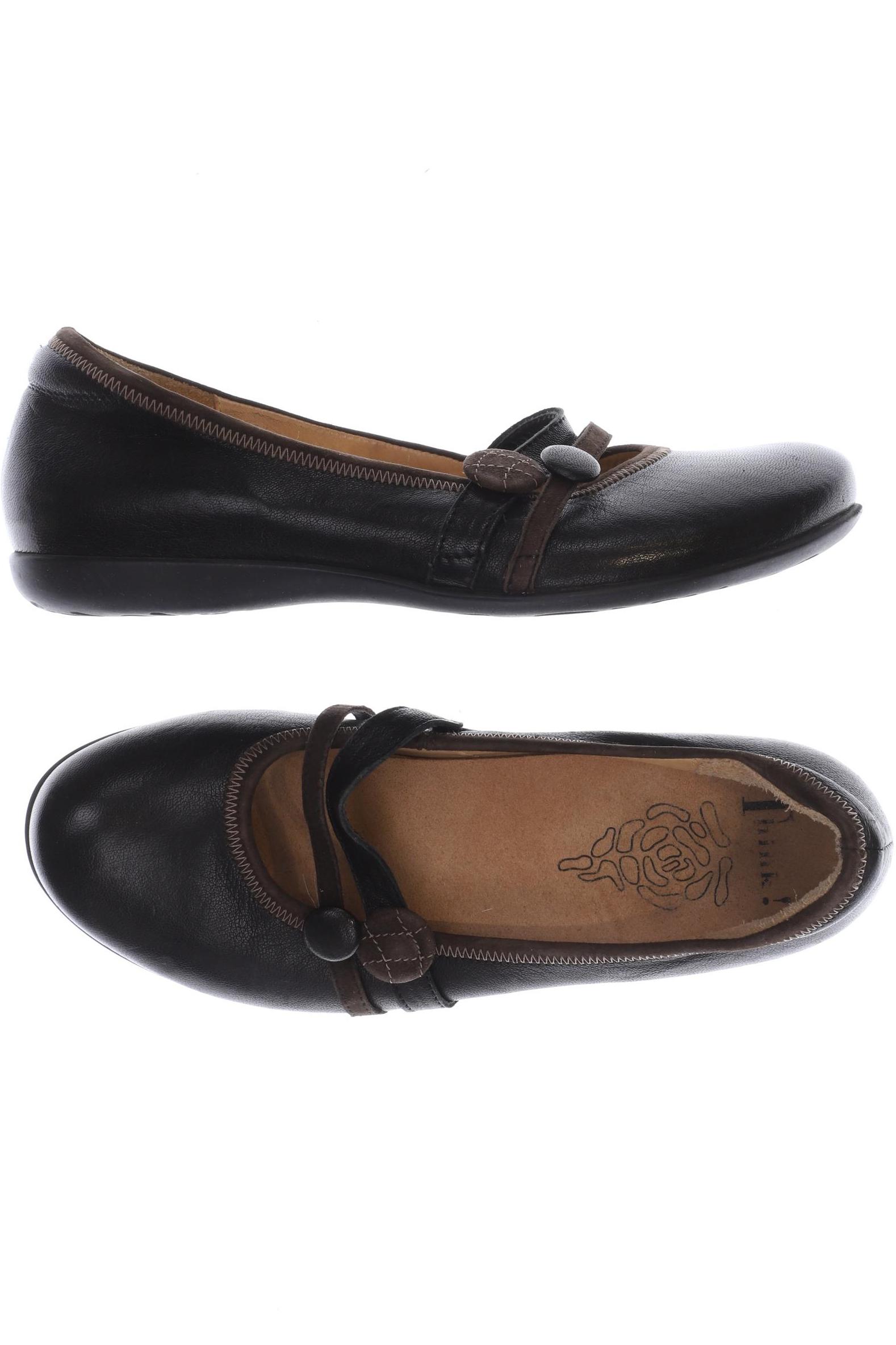 

Think! Damen Ballerinas, schwarz, Gr. 38.5