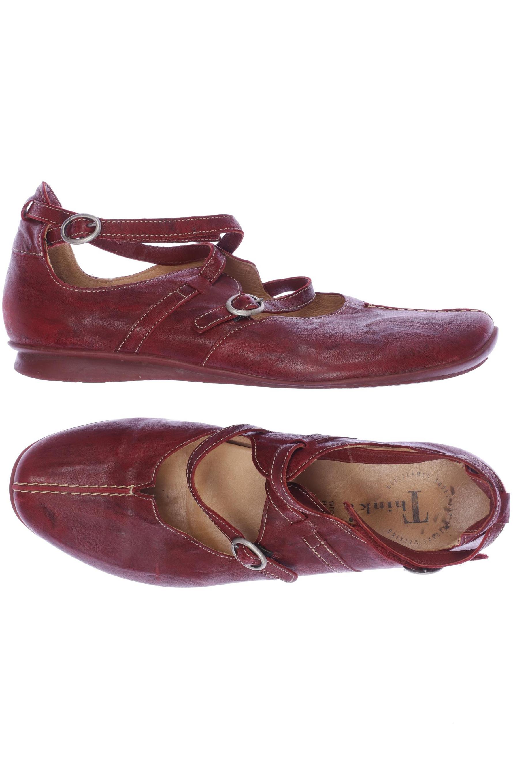 

Think! Damen Ballerinas, bordeaux, Gr. 42