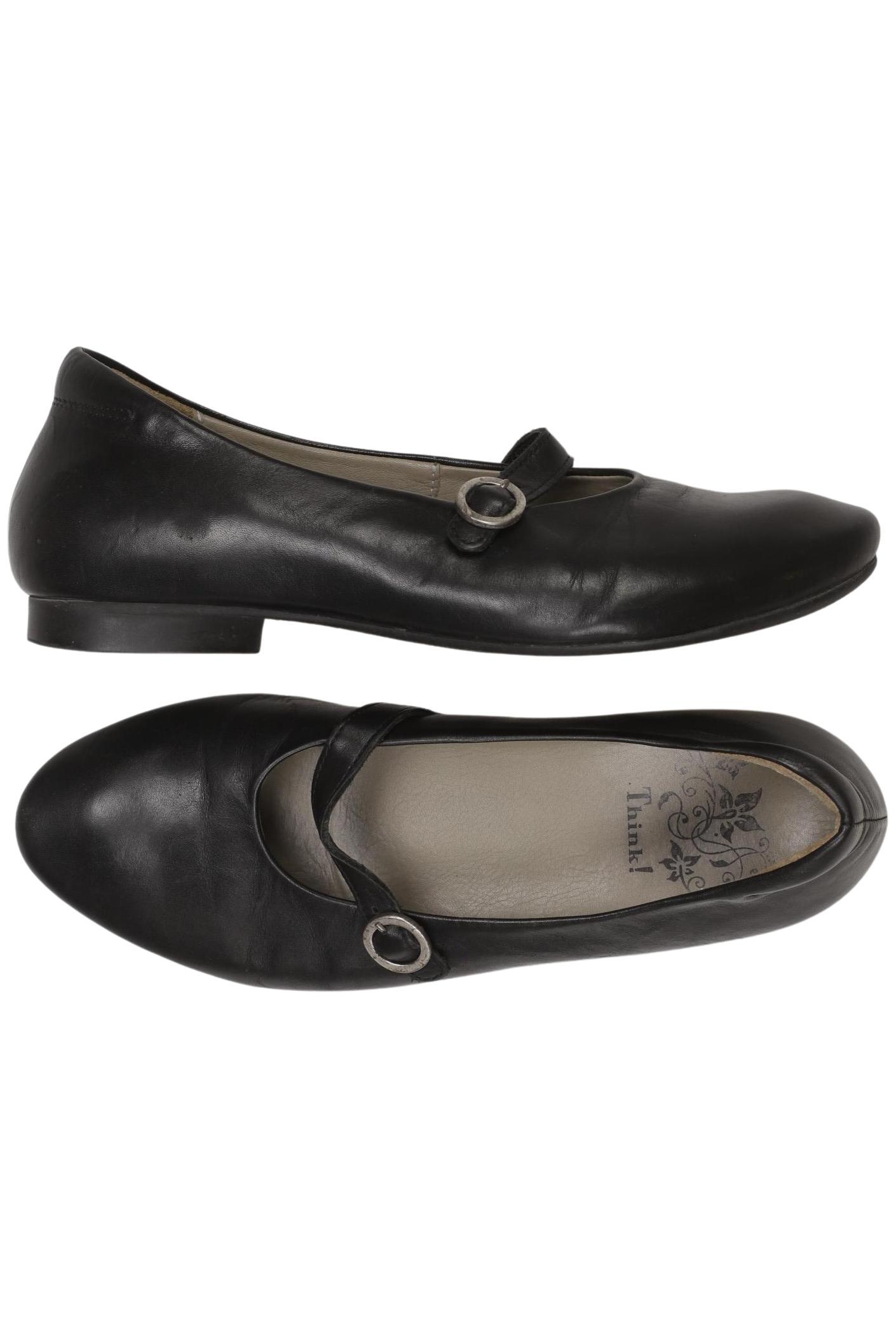 

Think! Damen Ballerinas, schwarz, Gr. 37.5