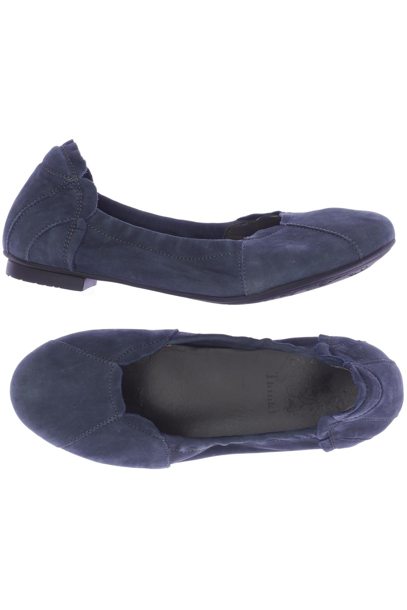 

Think! Damen Ballerinas, blau, Gr. 36