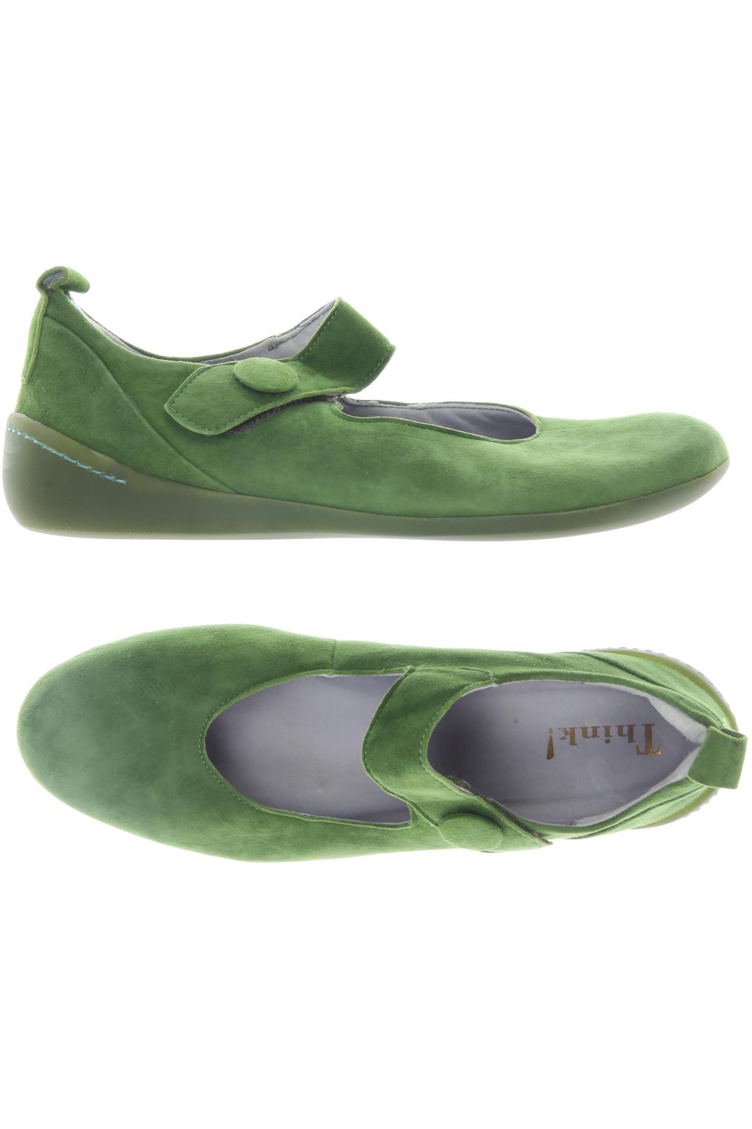 

Think! Damen Ballerinas, grün, Gr. 39