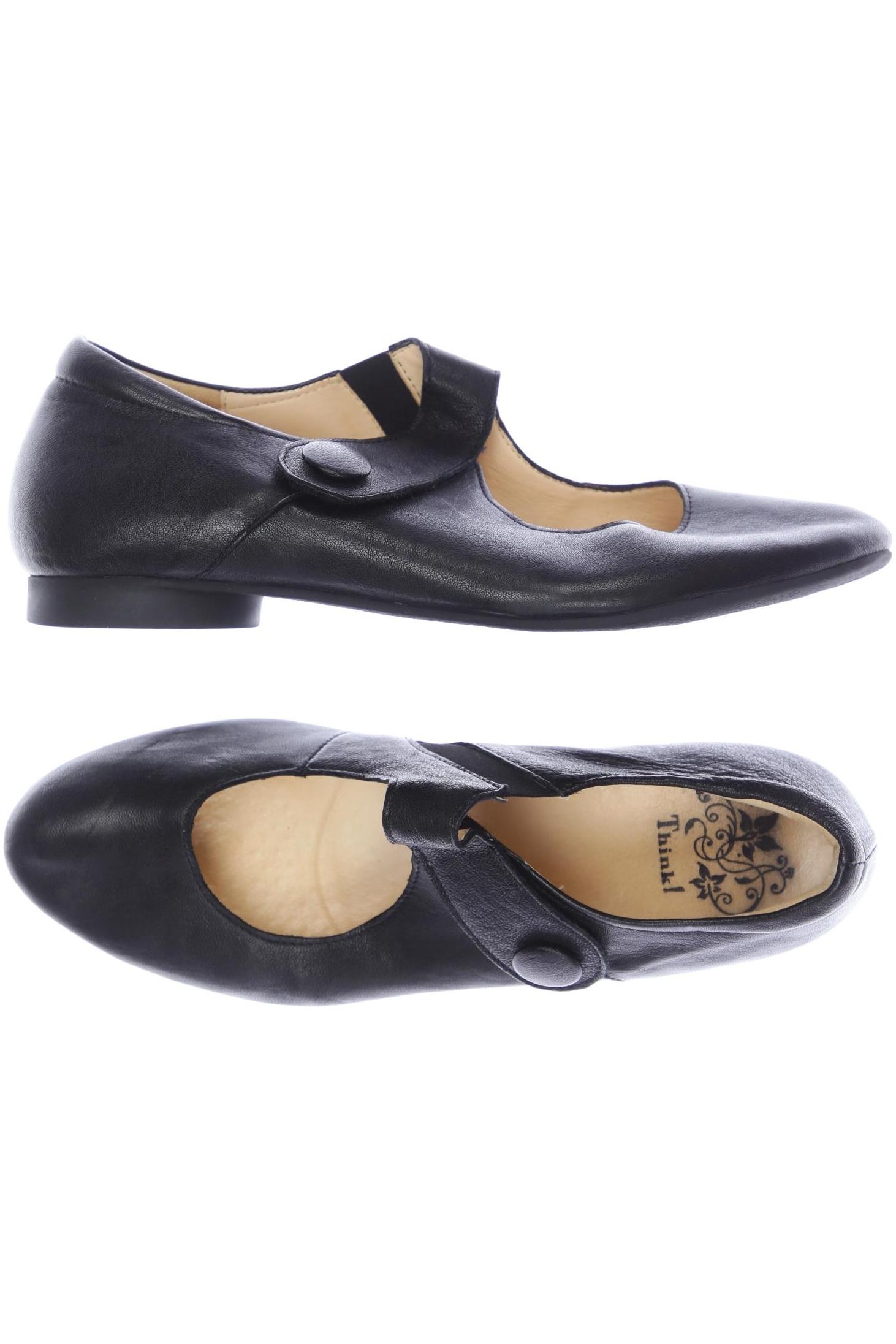 

Think! Damen Ballerinas, schwarz, Gr. 42.5
