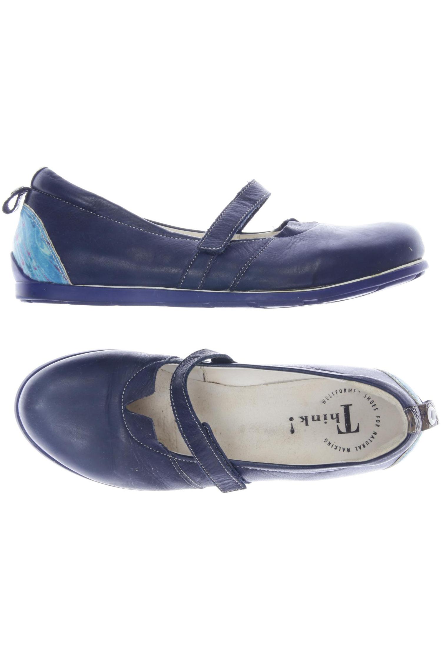 

Think! Damen Ballerinas, blau, Gr. 39.5