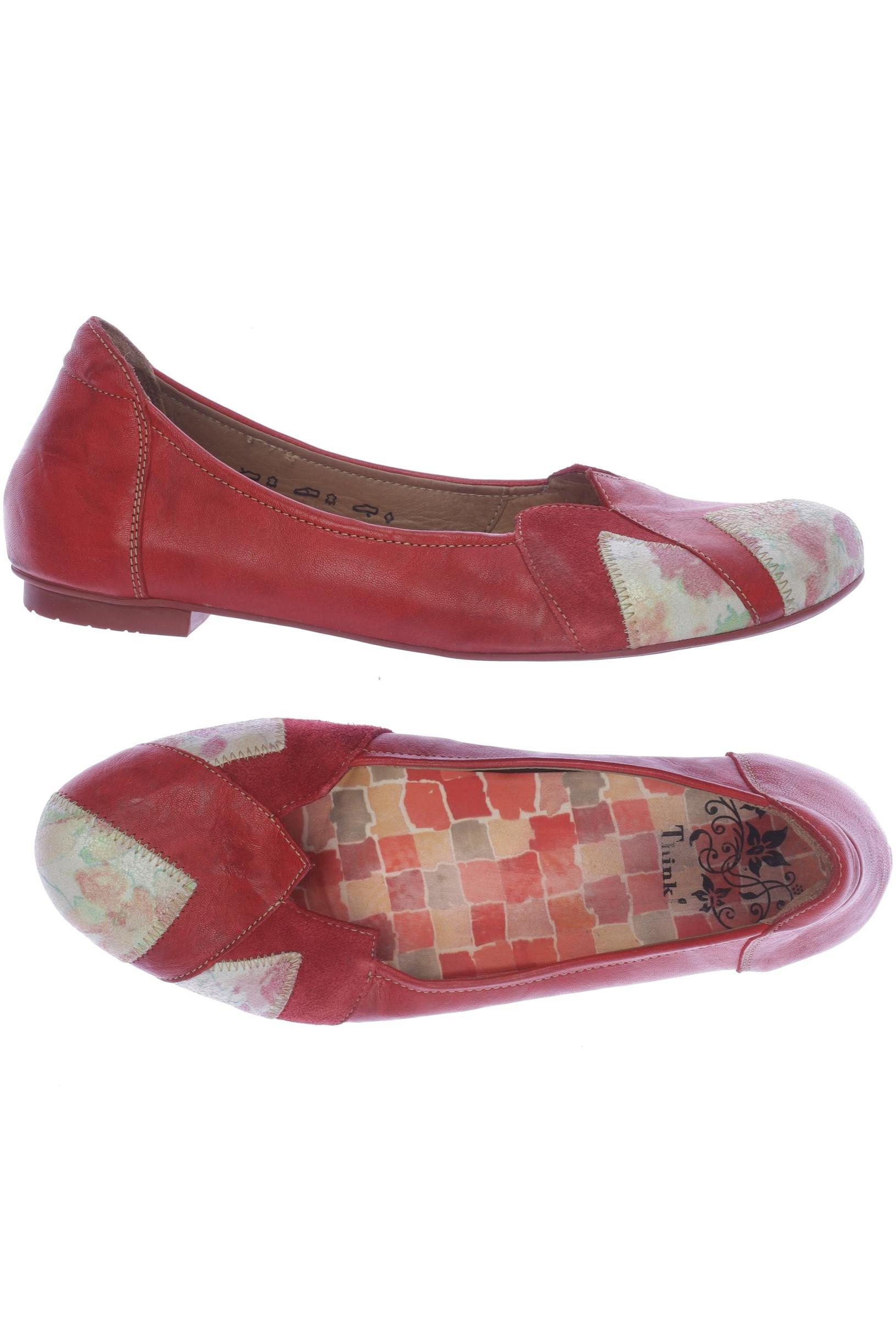 

Think! Damen Ballerinas, rot, Gr. 40
