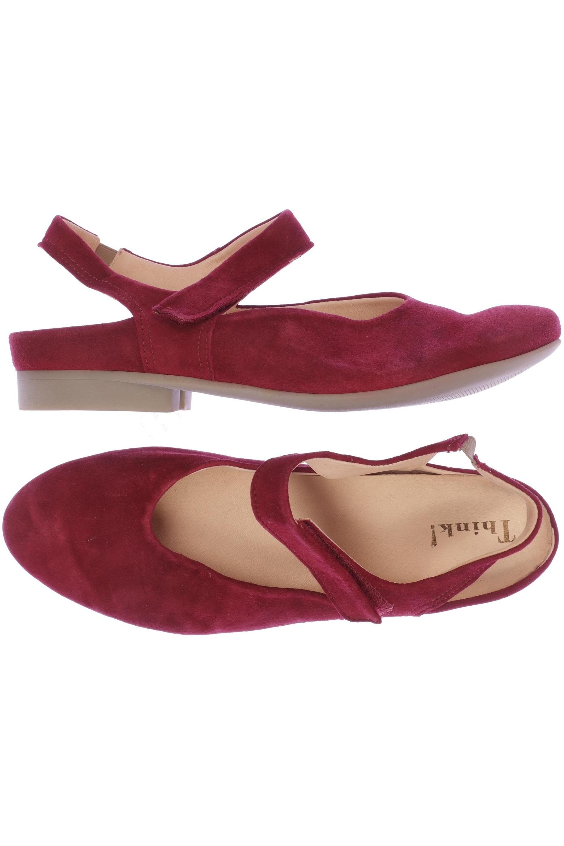 

Think! Damen Ballerinas, bordeaux, Gr. 43